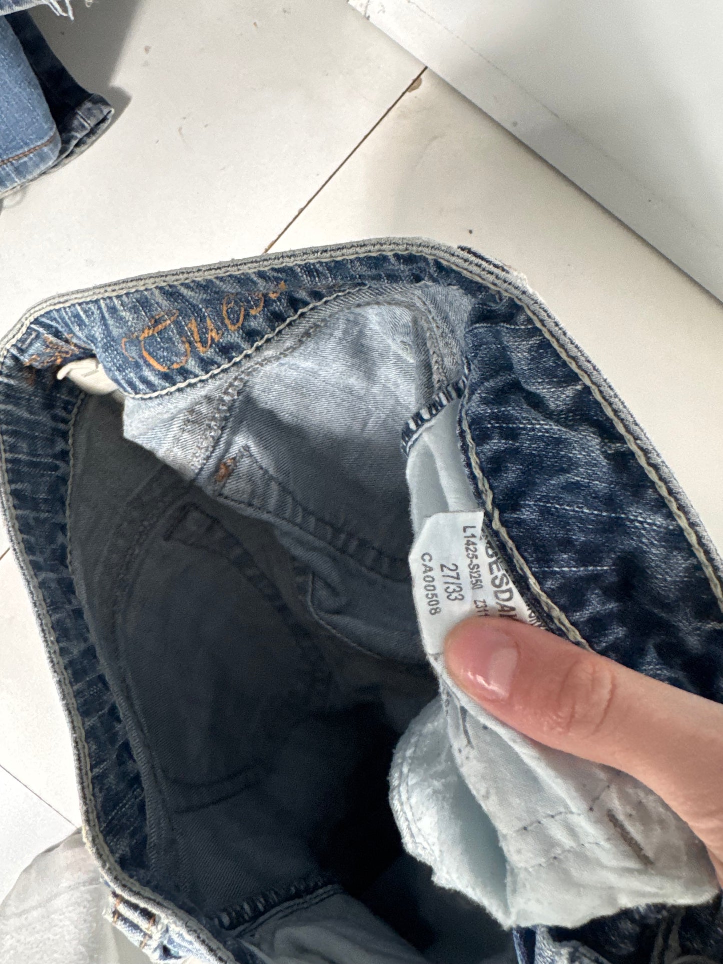 Lågmidjade jeans stl: XS/S