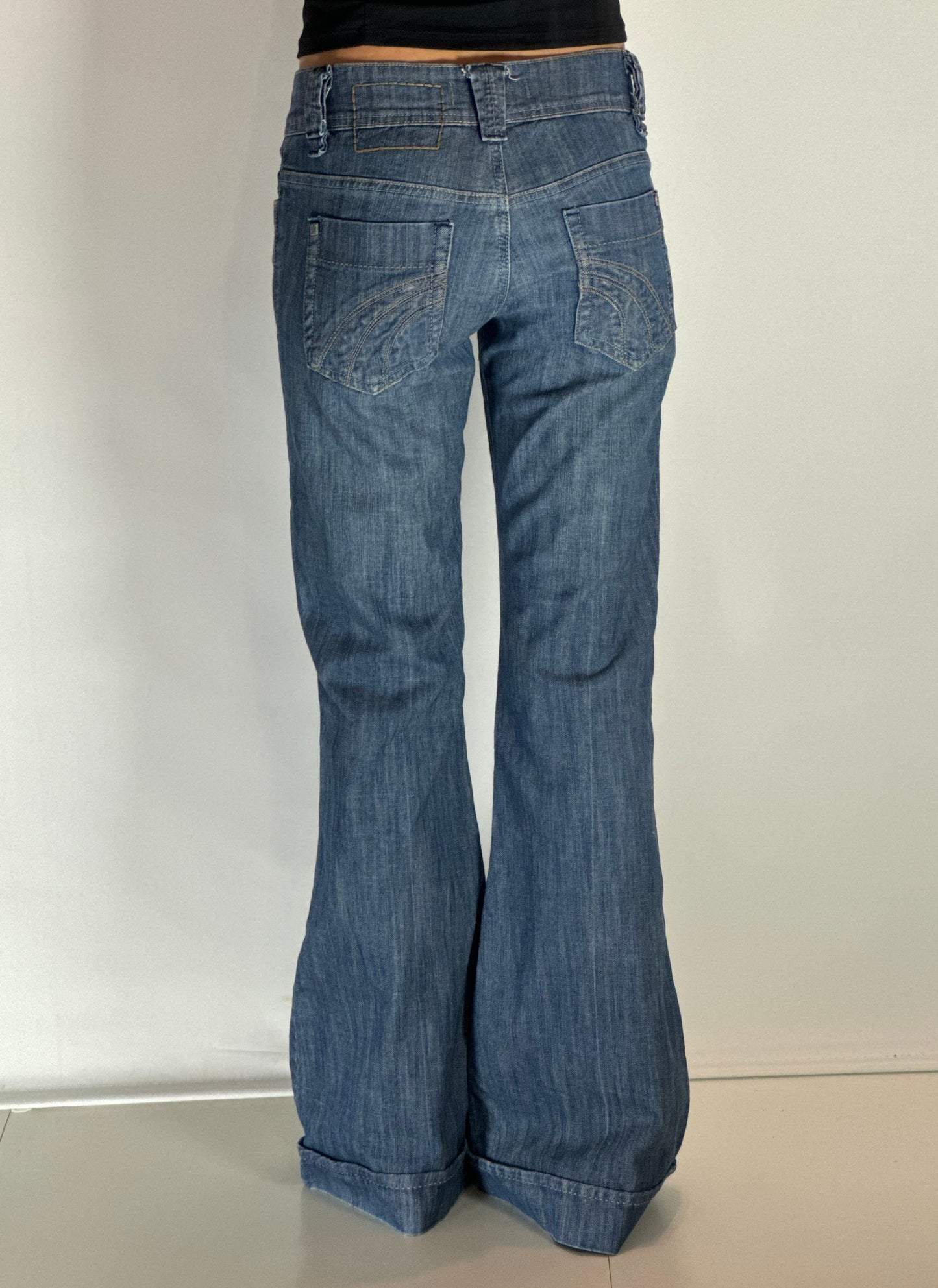 Lågmidjade jeans stl: S