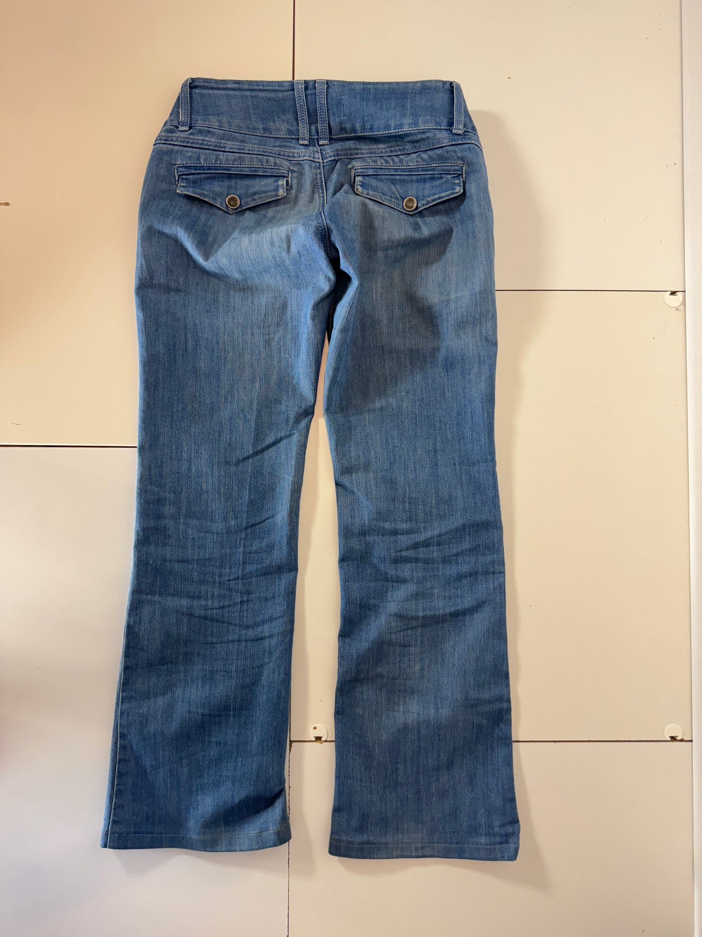 Lågmidjade jeans–stl: XS