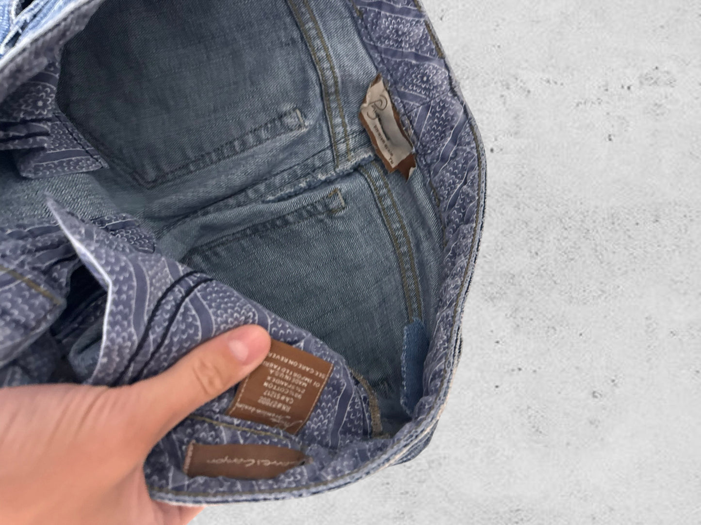 Lågmidjade jeans stl: S