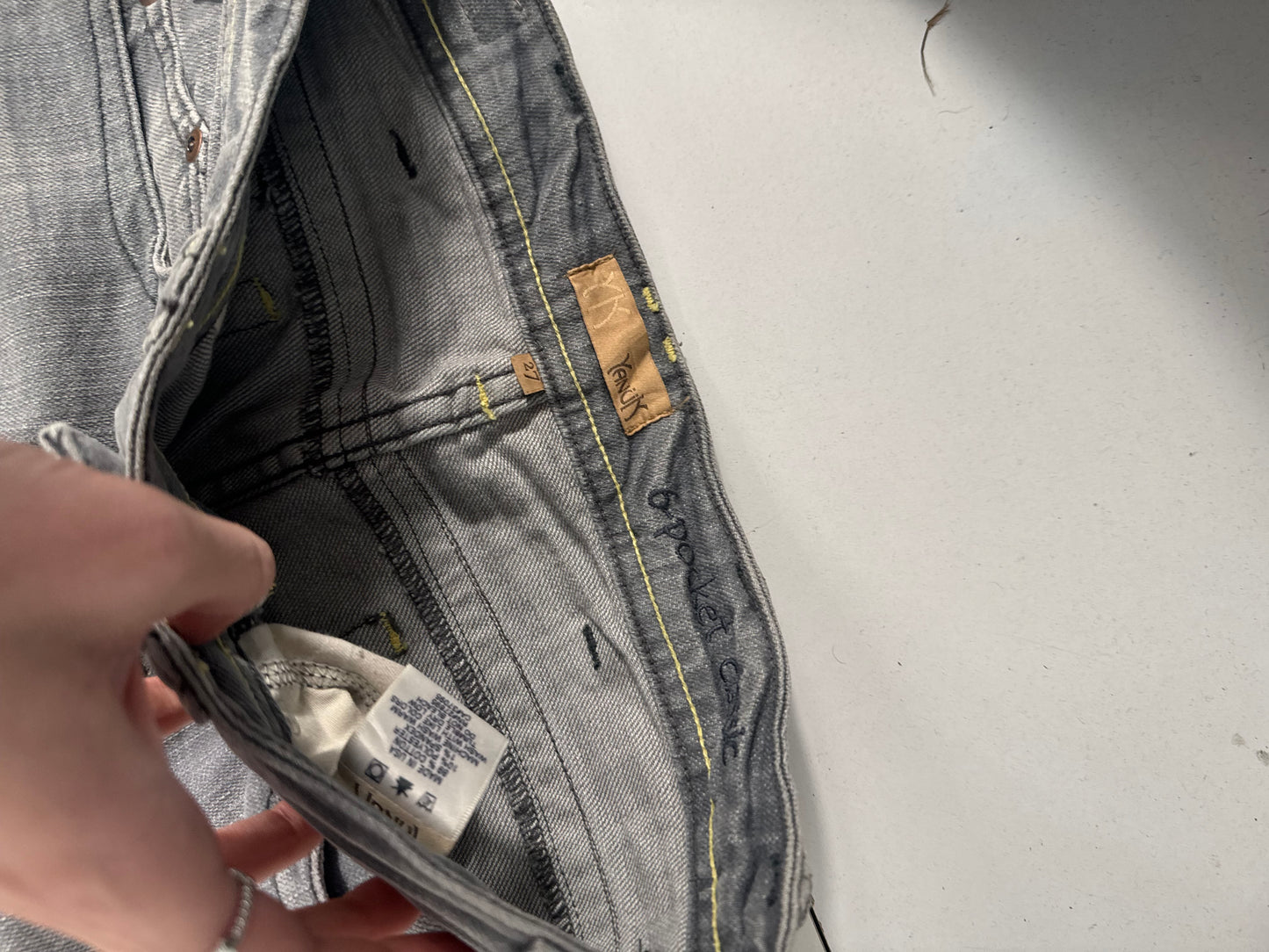 Lågmidjade jeans stl: XS