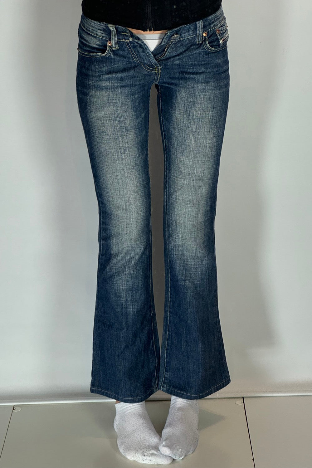 Lågmidjade jeans stl: XXS