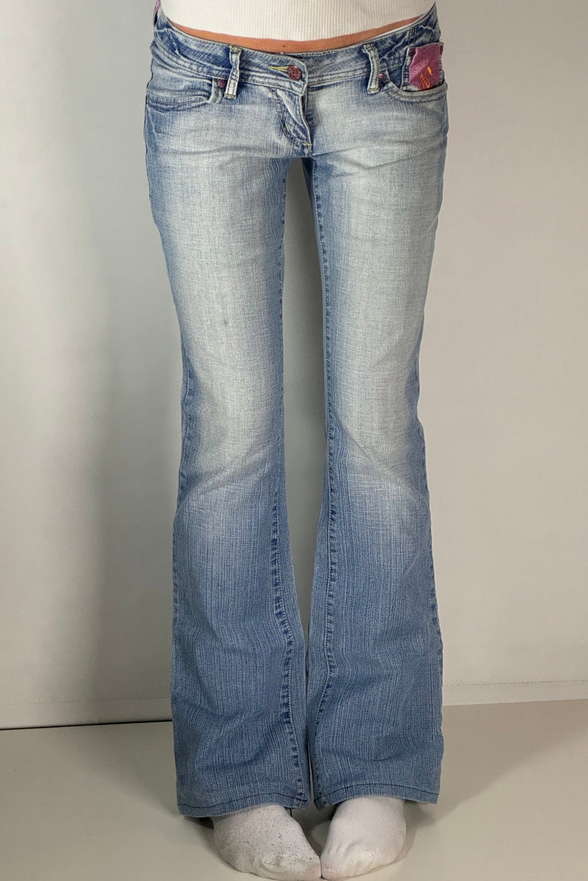 Lågmidjade jeans stl: XS