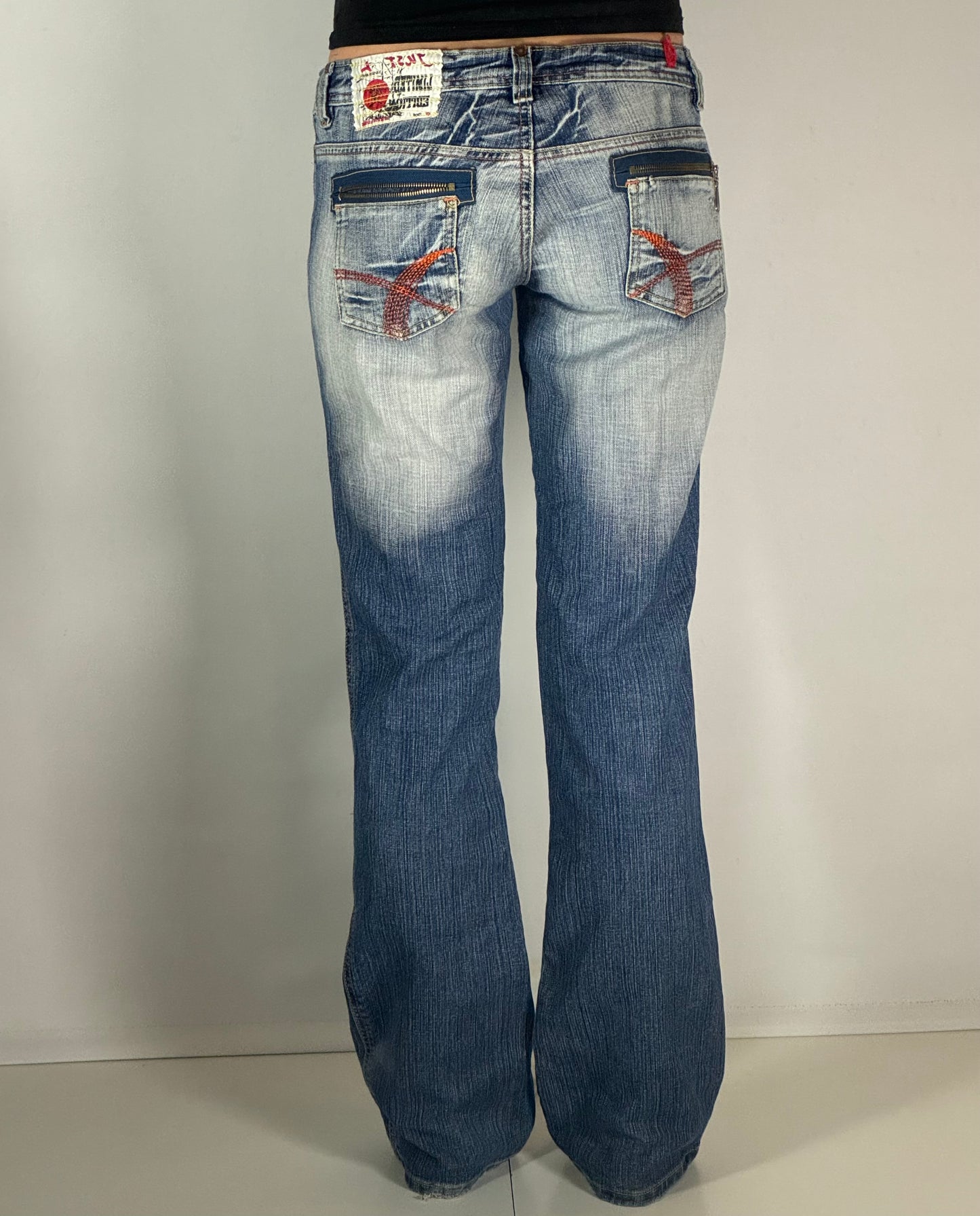 Lågmidjade jeans stl: S