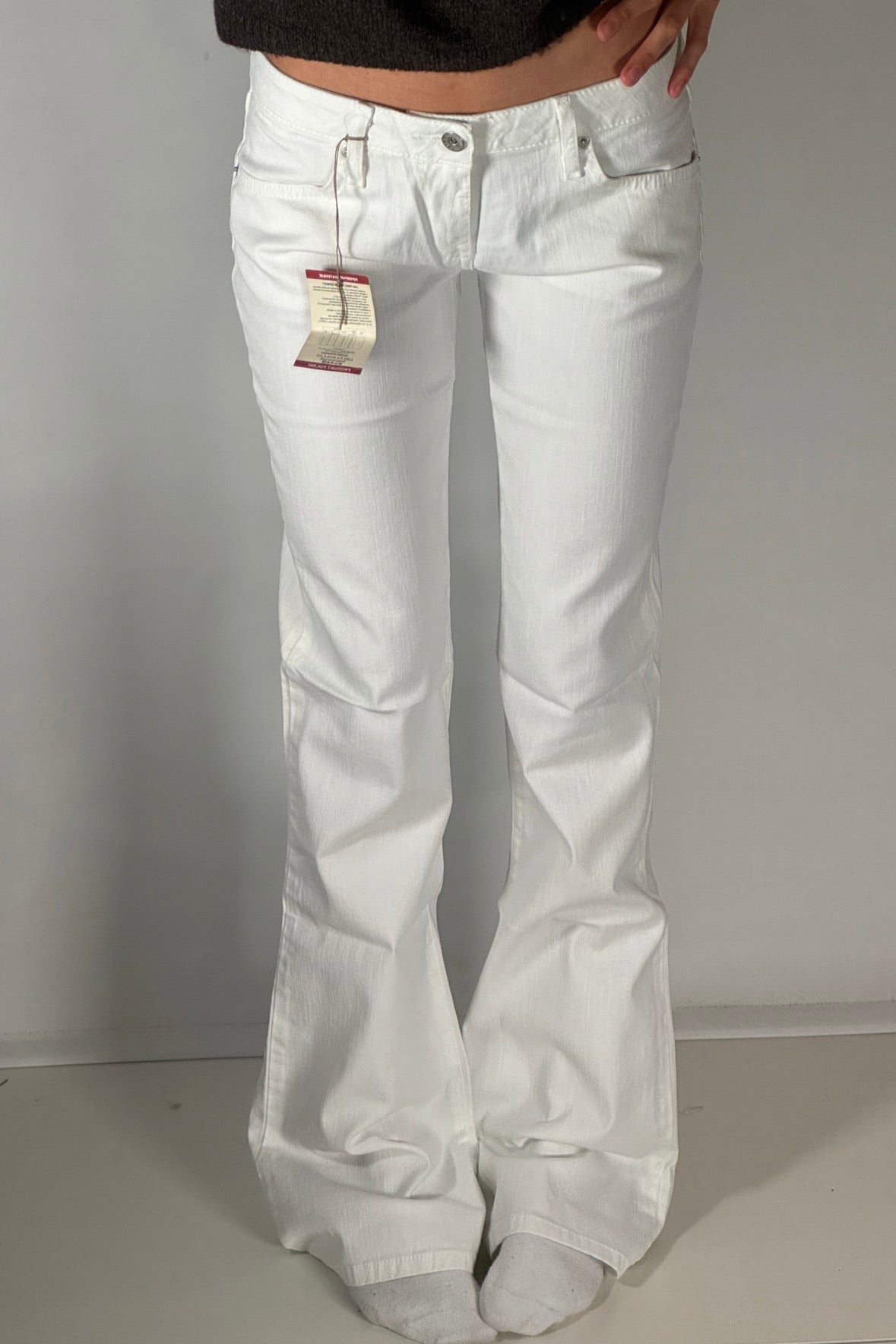 Lågmidjade jeans stl: S/M (W30/L34)