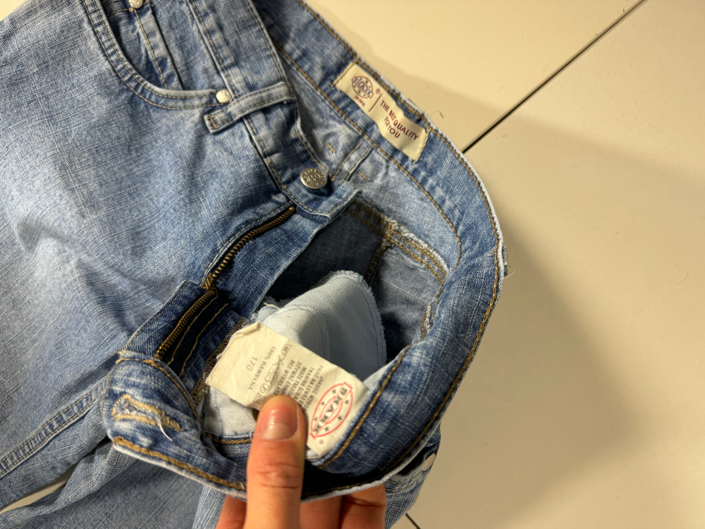 Lågmidjade jeans stl: XS