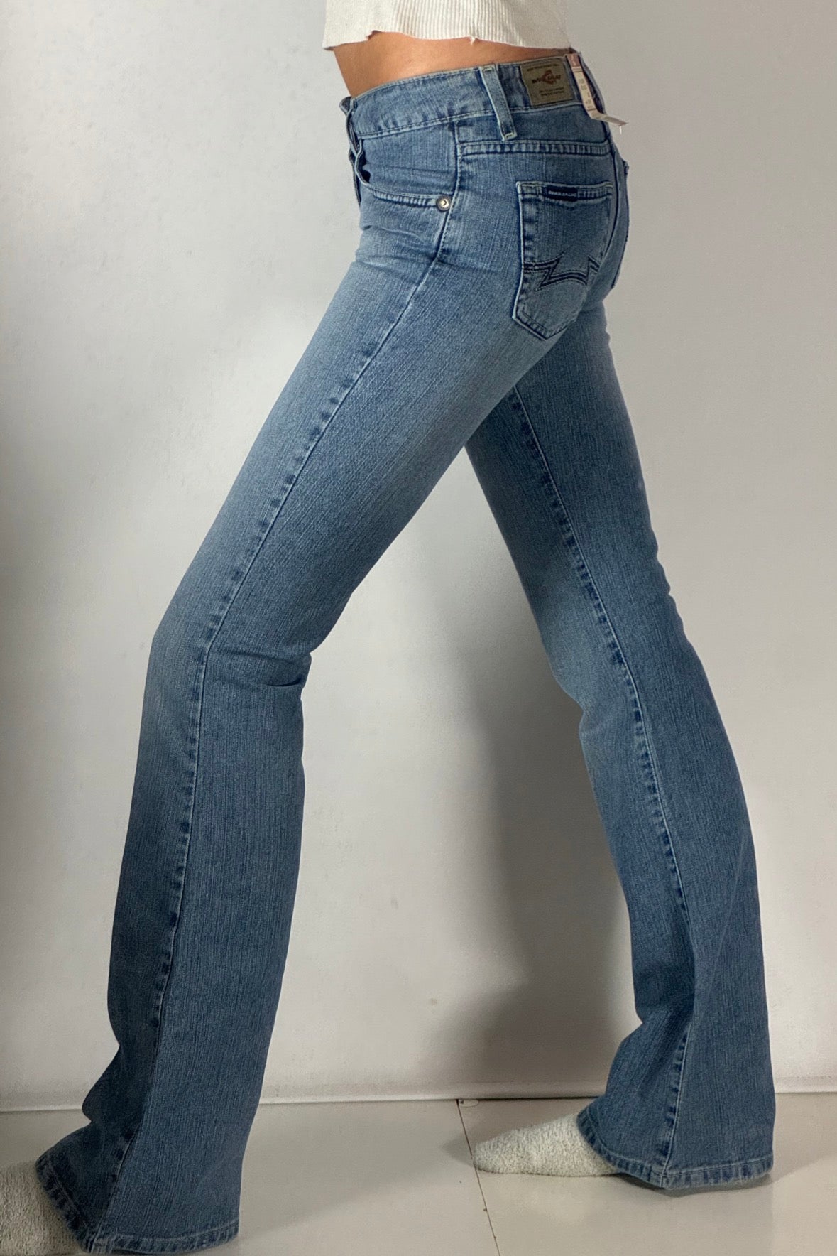 Lågmidjade jeans stl: XXS (W26/L34)