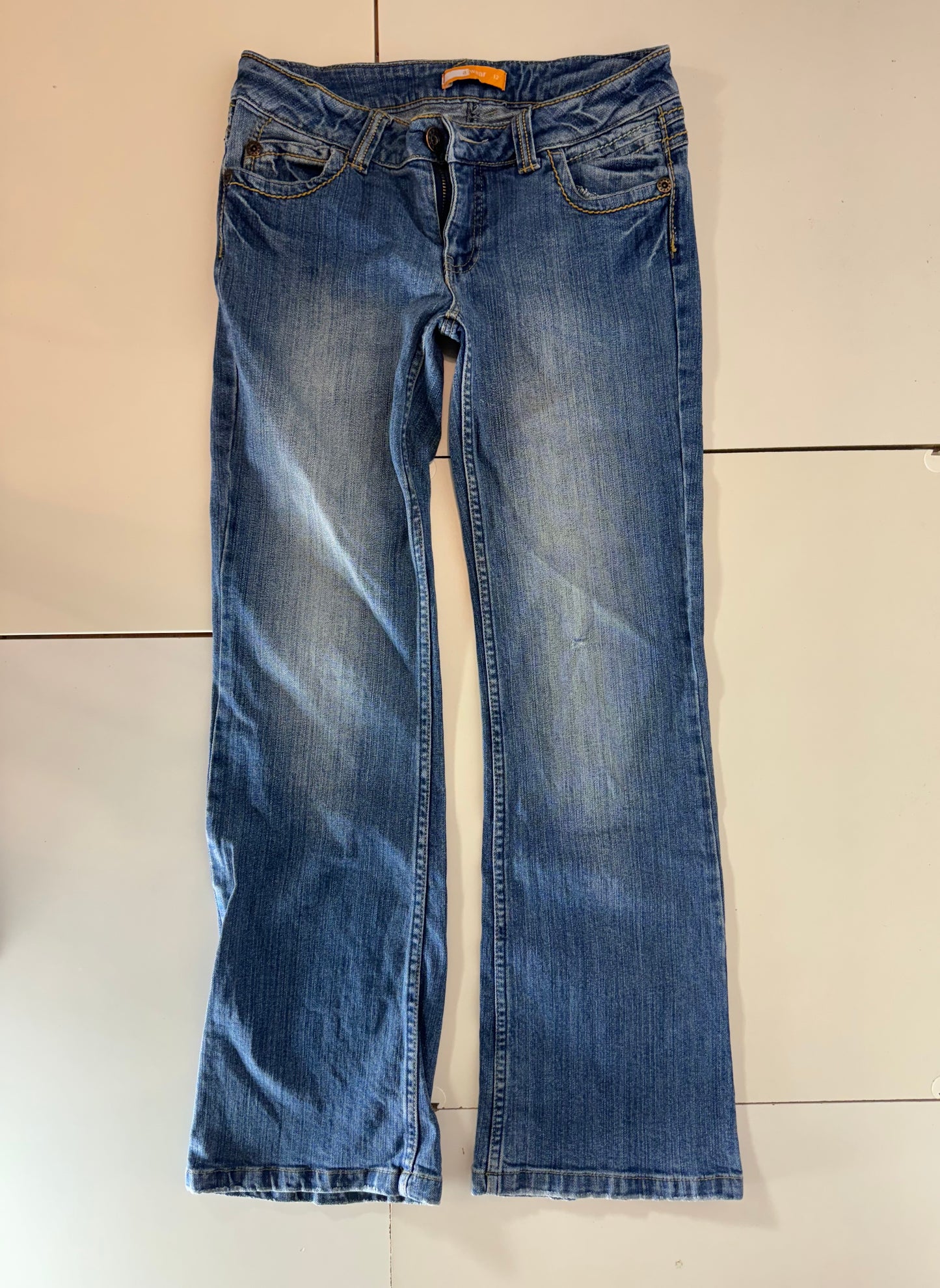 Lågmidjade jeans stl: S