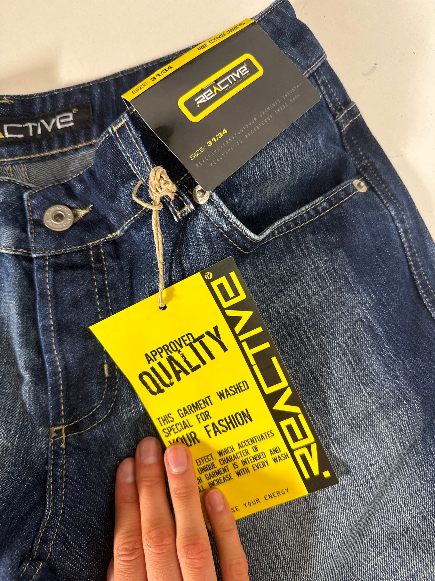 Lågmidjade jeans stl: S/M