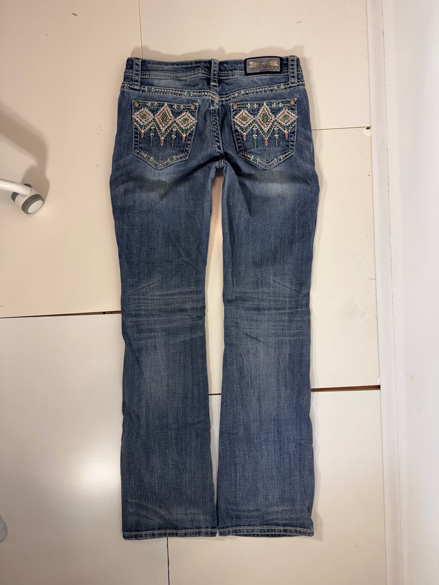 Lågmidjade jeans stl: S