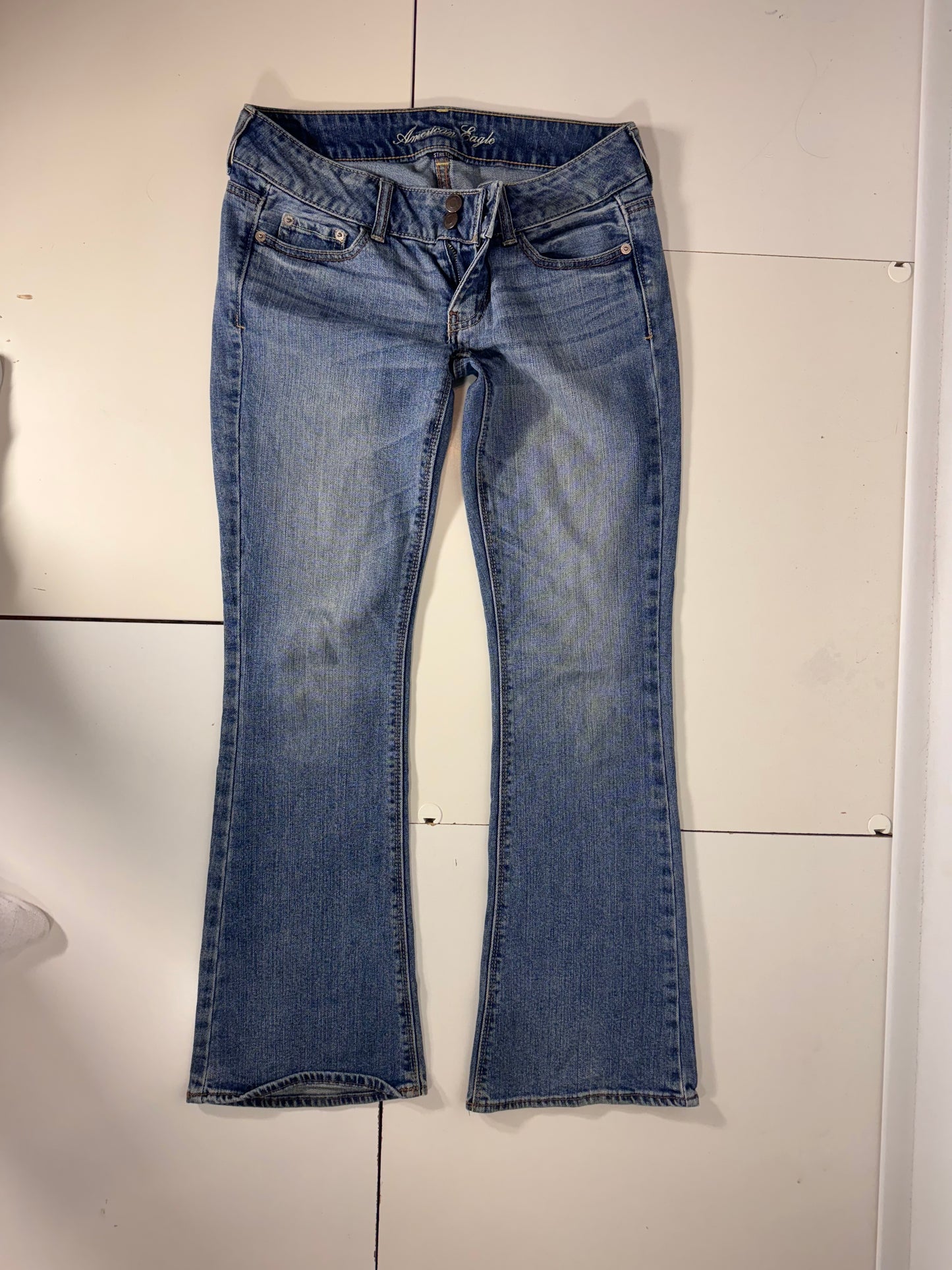 Lågmidjade jeans stl: S
