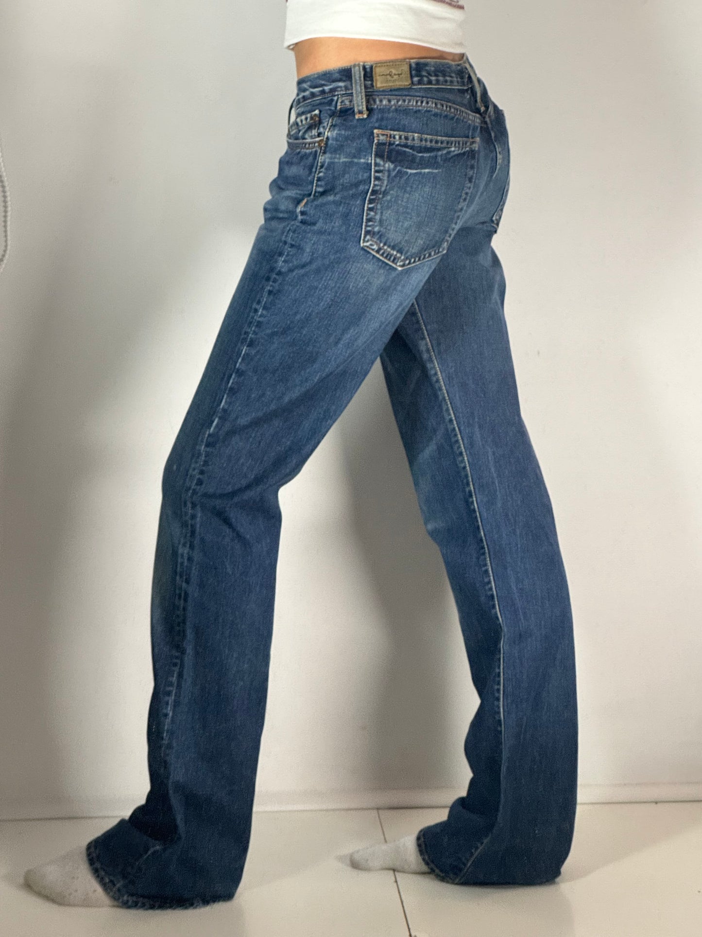 Lågmidjade jeans stl: S