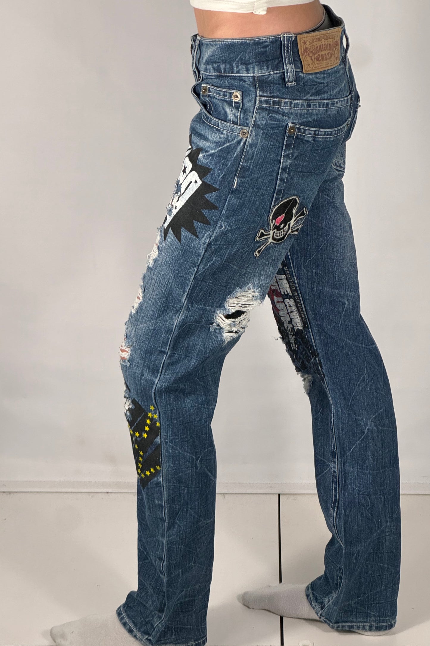 Lavlivsjeans str: S