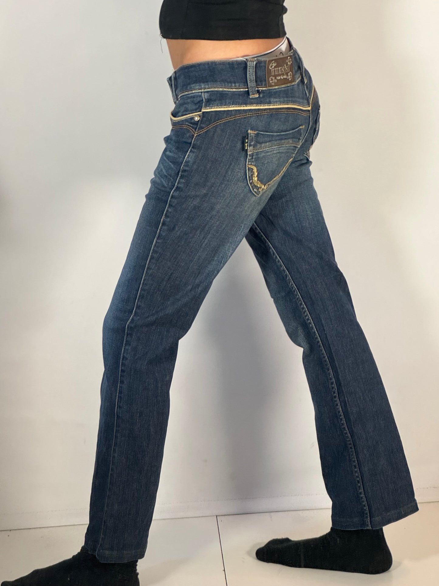 Lågmidjade jeans stl: XS