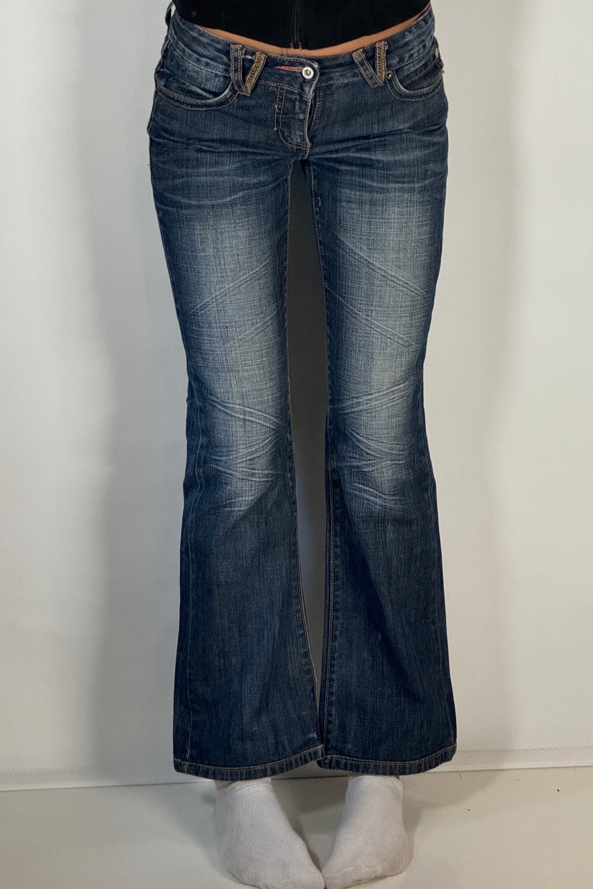 Lågmidjade jeans stl: XXS