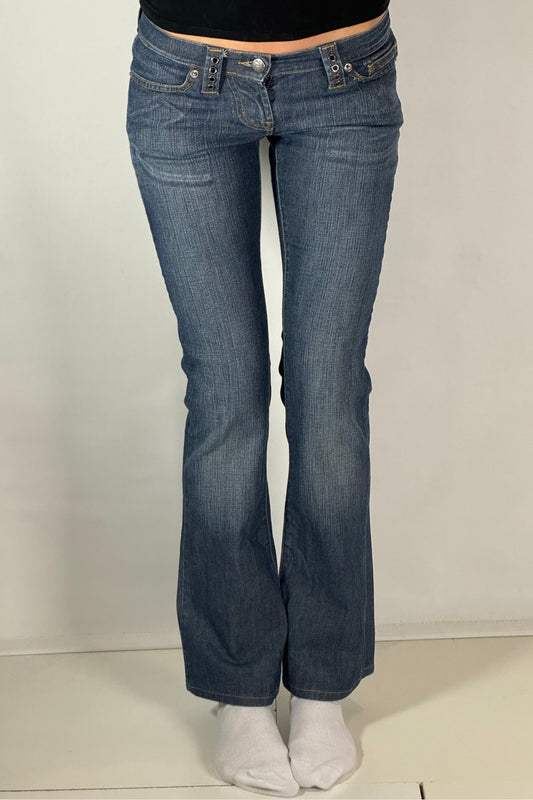 Lågmidjade jeans stl: XS
