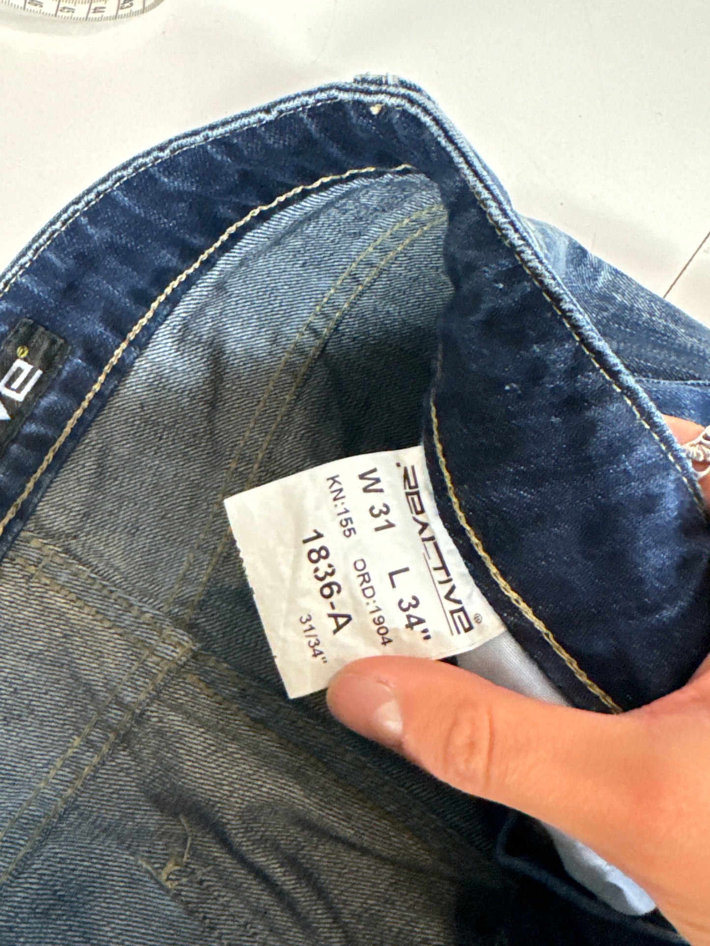Lågmidjade jeans stl: S