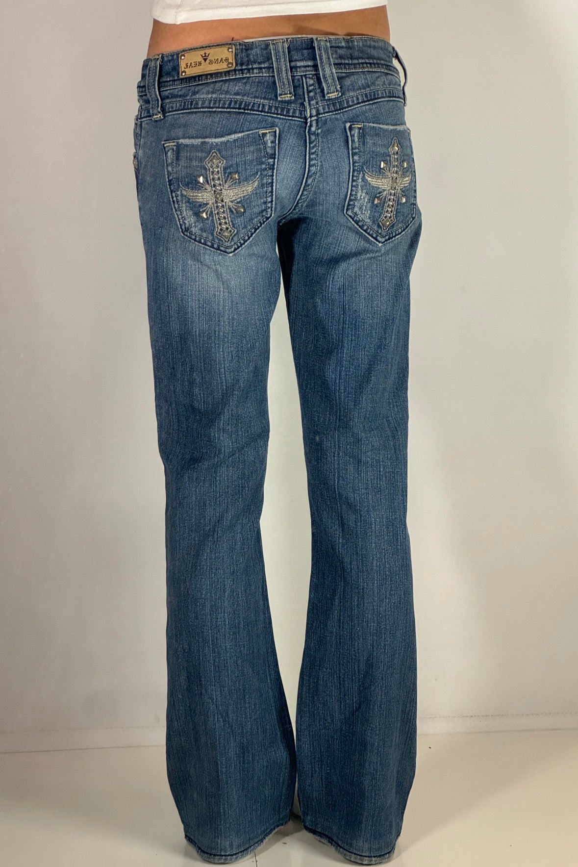 Lågmidjade jeans stl: XS/S