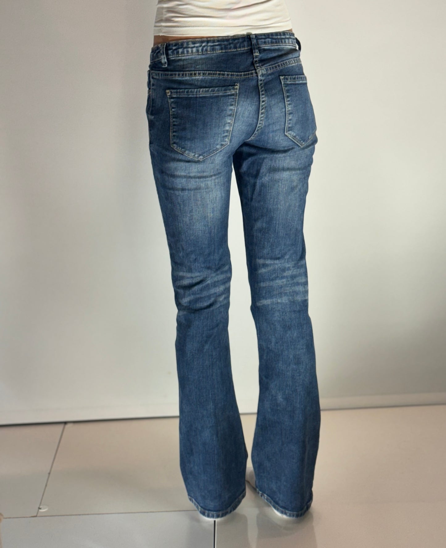 Lågmidjade jeans stl: S