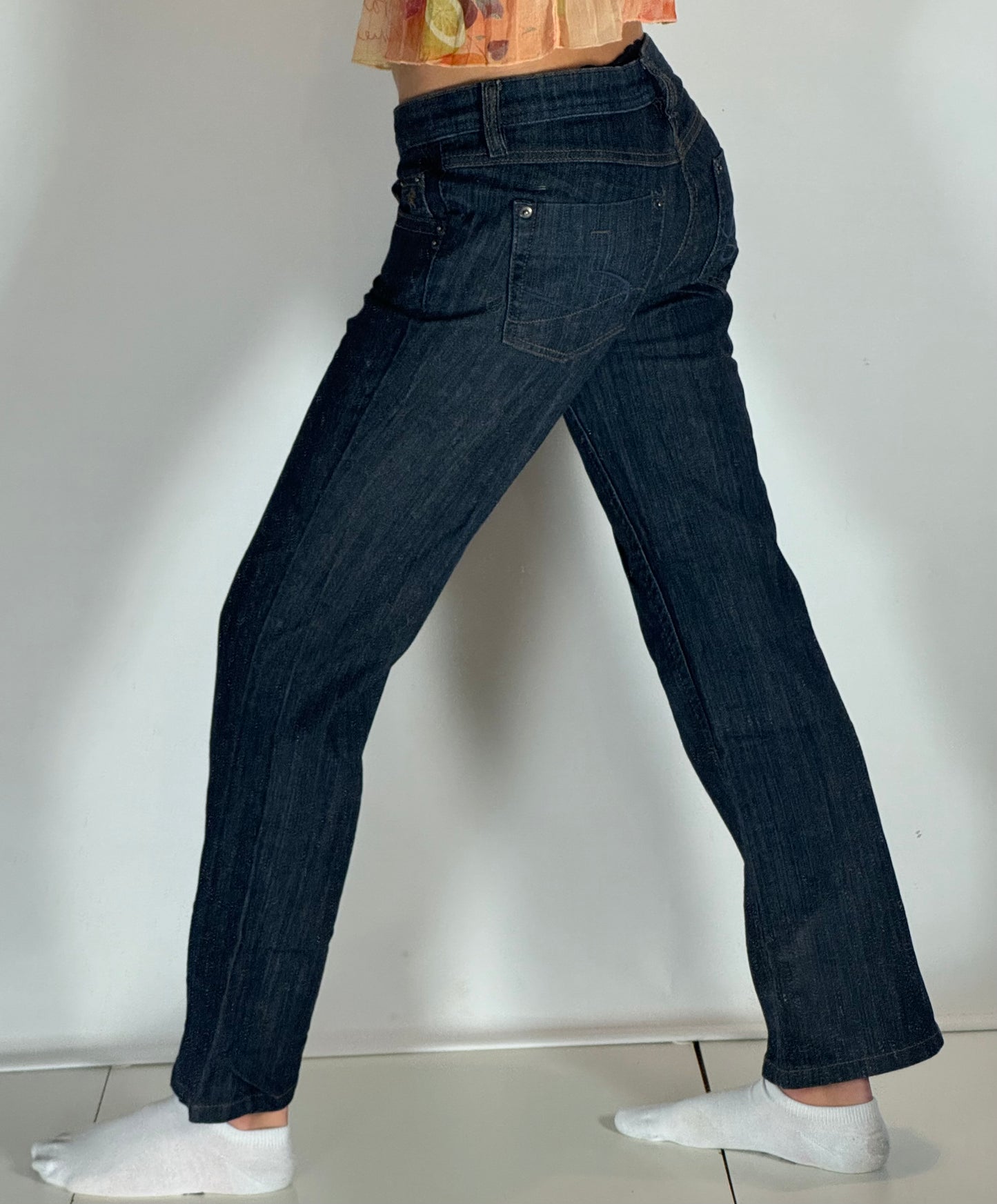 Lågmidjade jeans stl: S