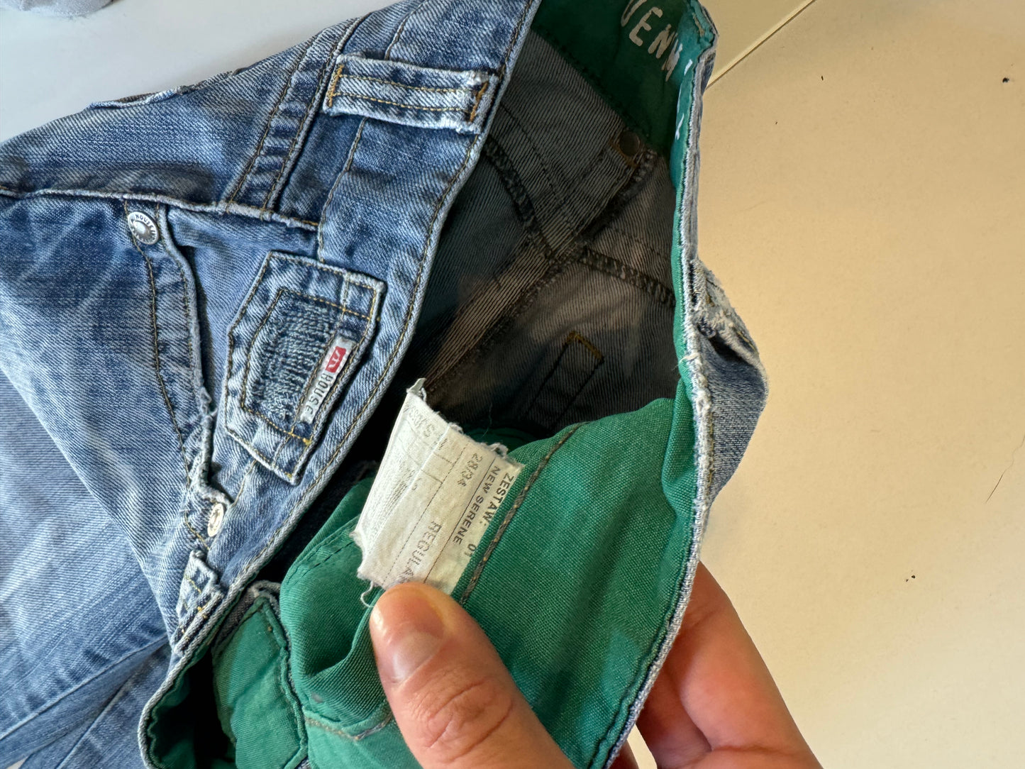 Lågmidjade jeans stl: S