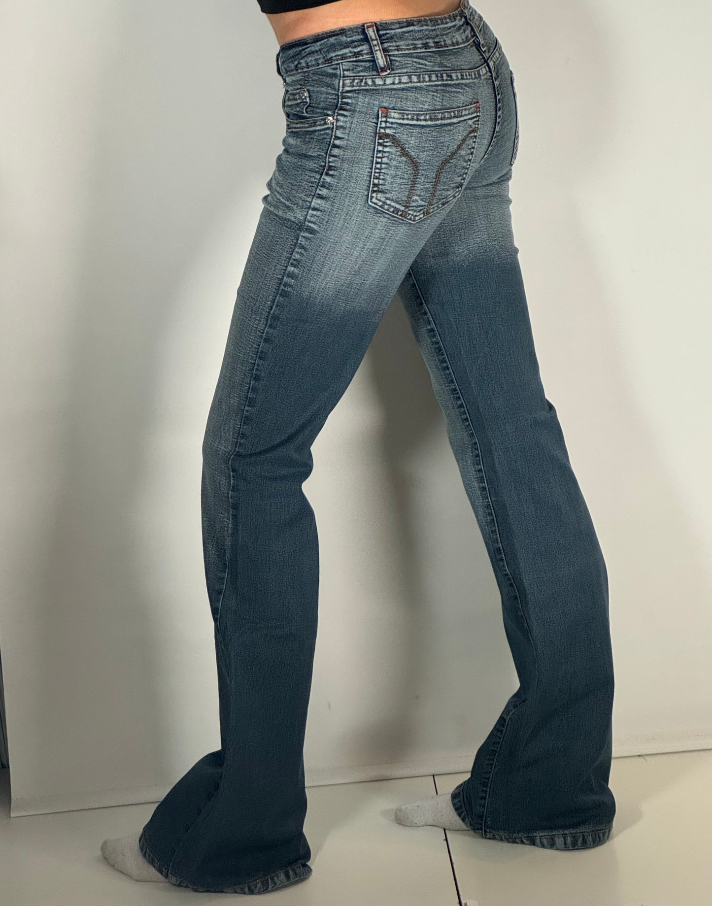 Lågmidjade jeans stl: XS