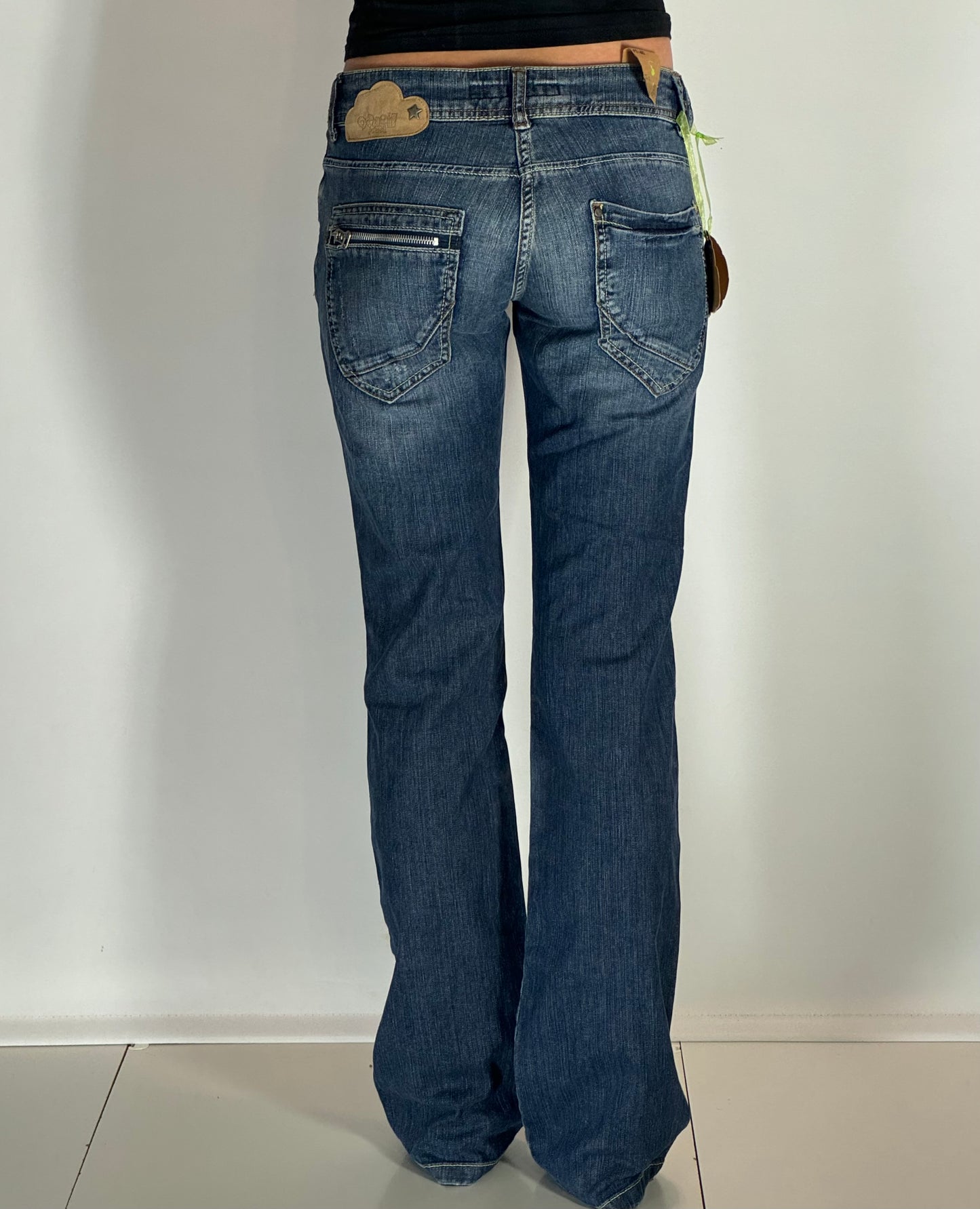 Lågmidjade jeans stl: S