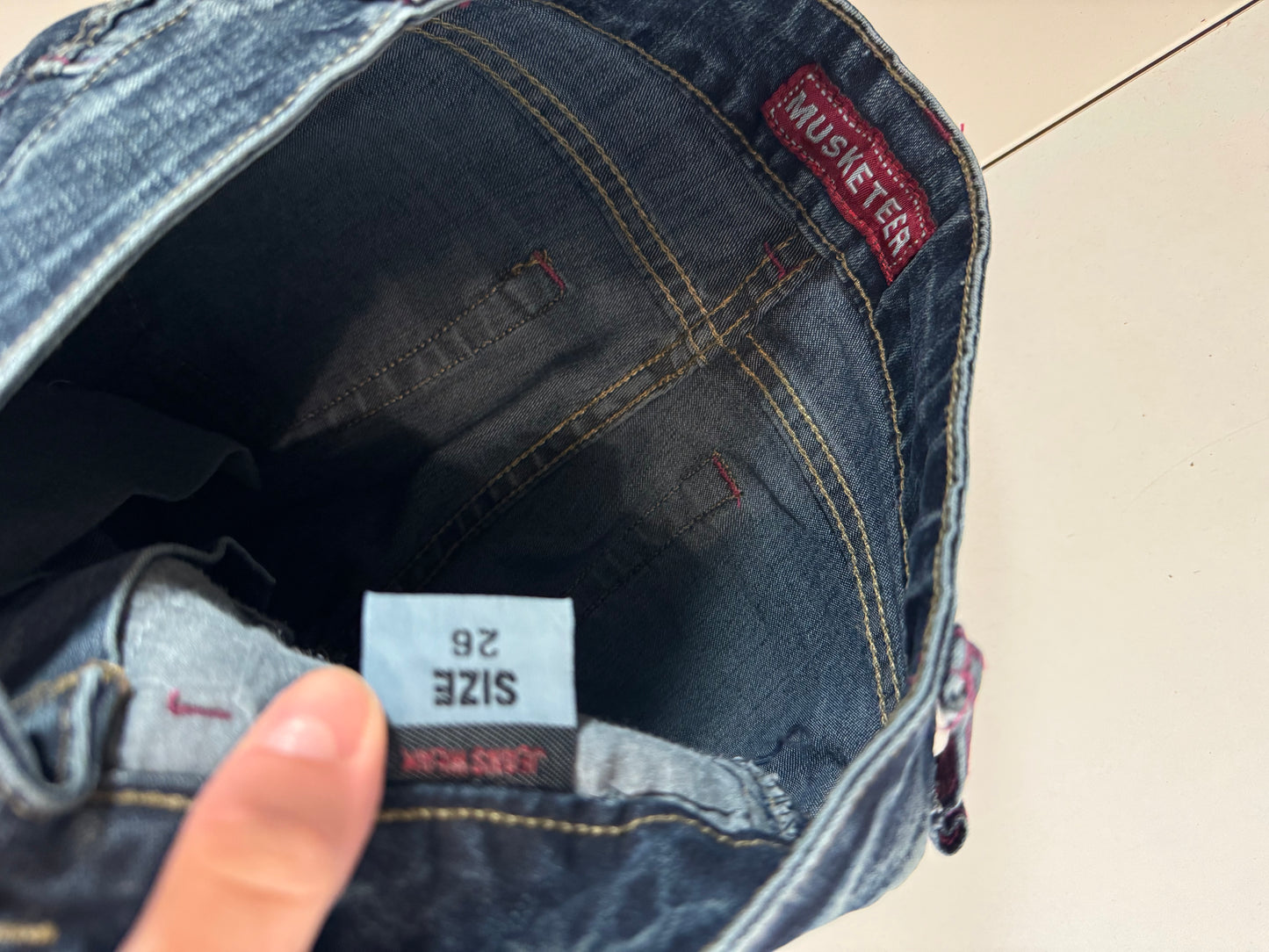 Lågmidjade jeans stl: XXS
