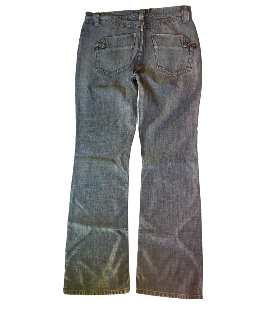 Lågmidjade jeans–stl: M
