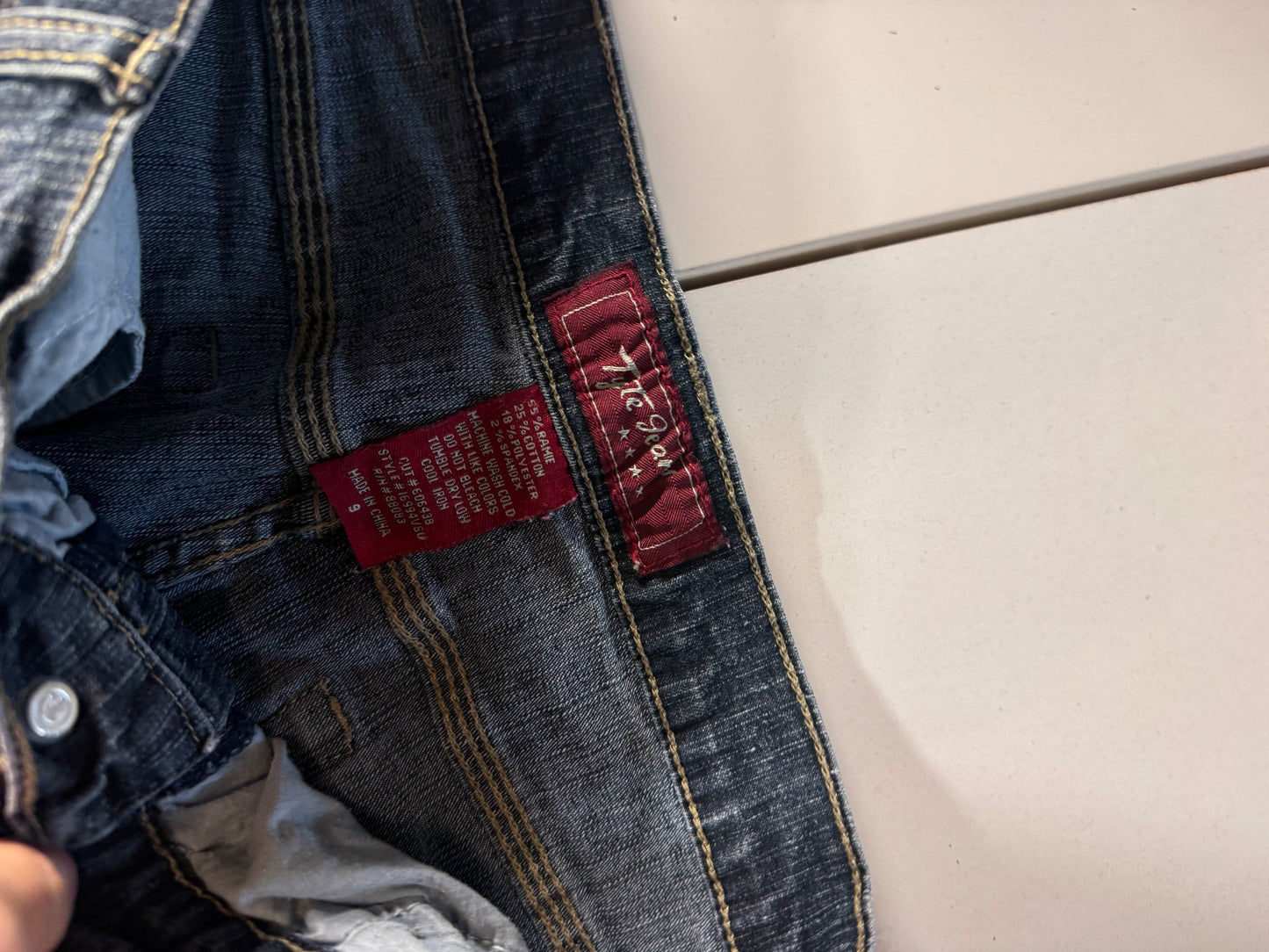Lågmidjade jeans stl: S
