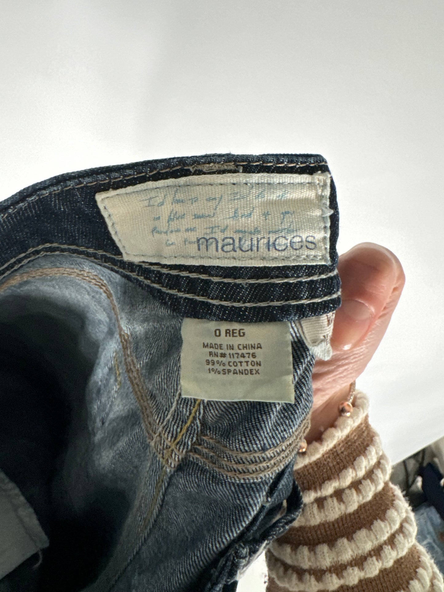 Lågmidjade jeans stl: XS