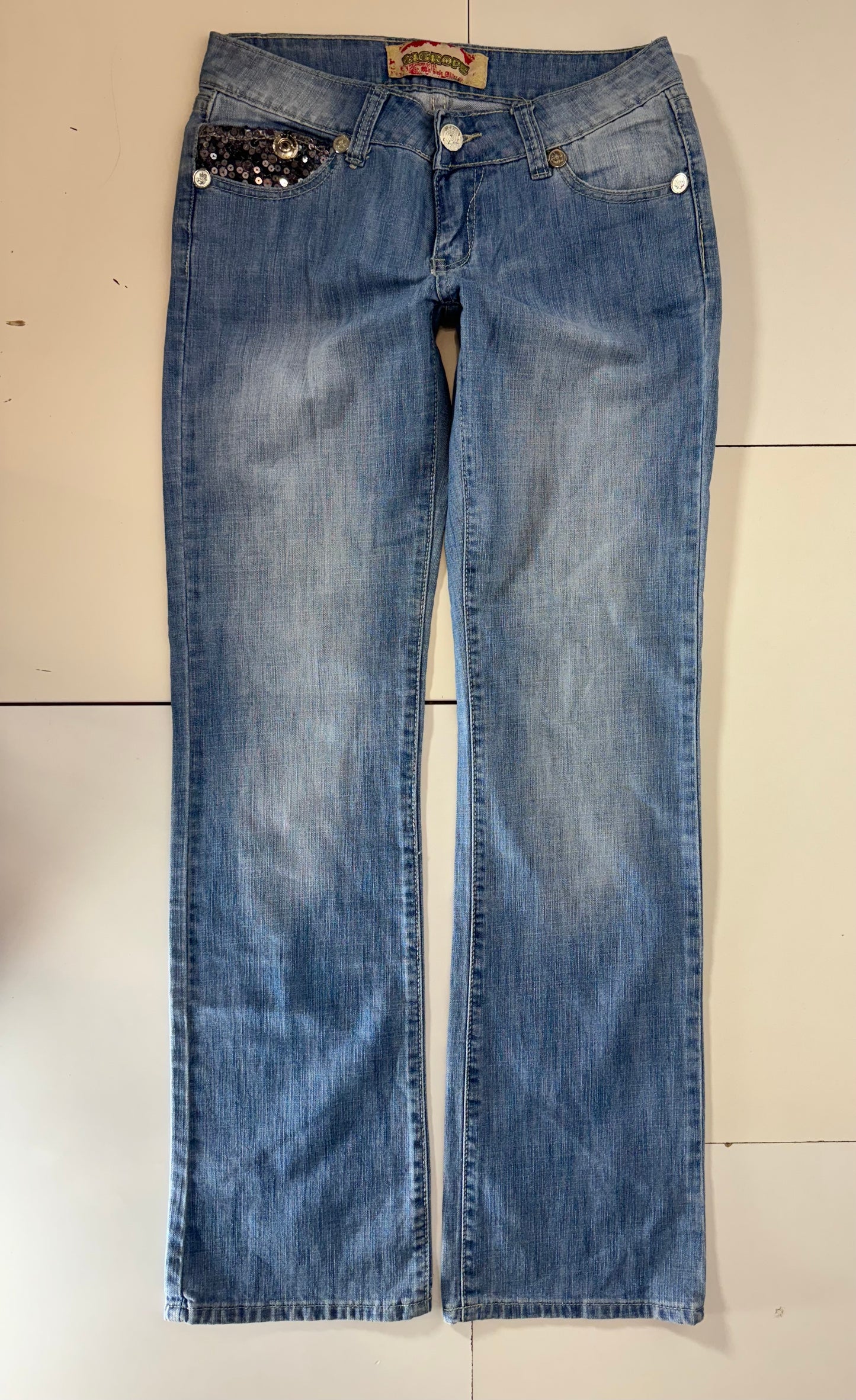 Lågmidjade jeans stl: S