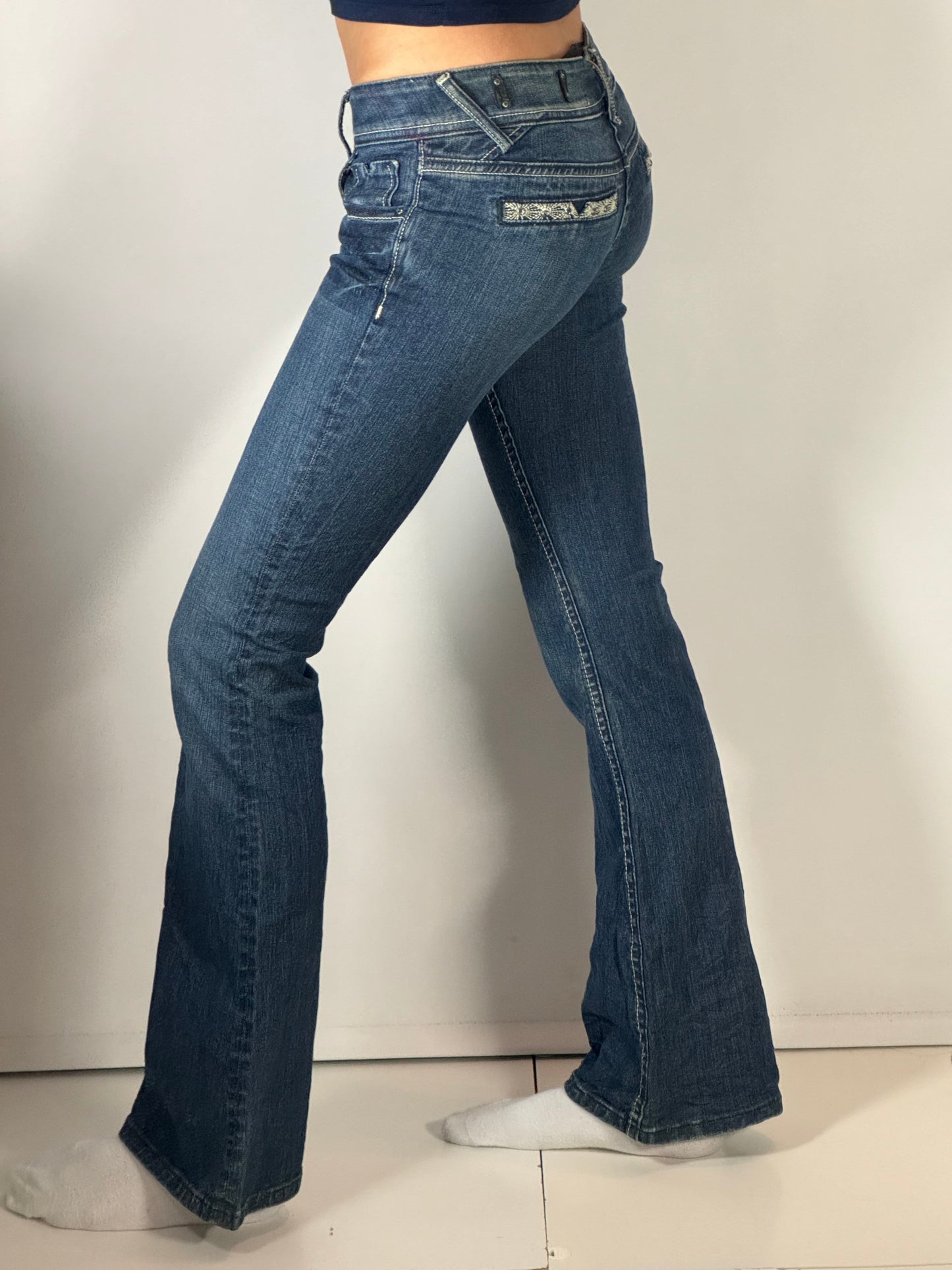 Lågmidjade jeans stl: XS