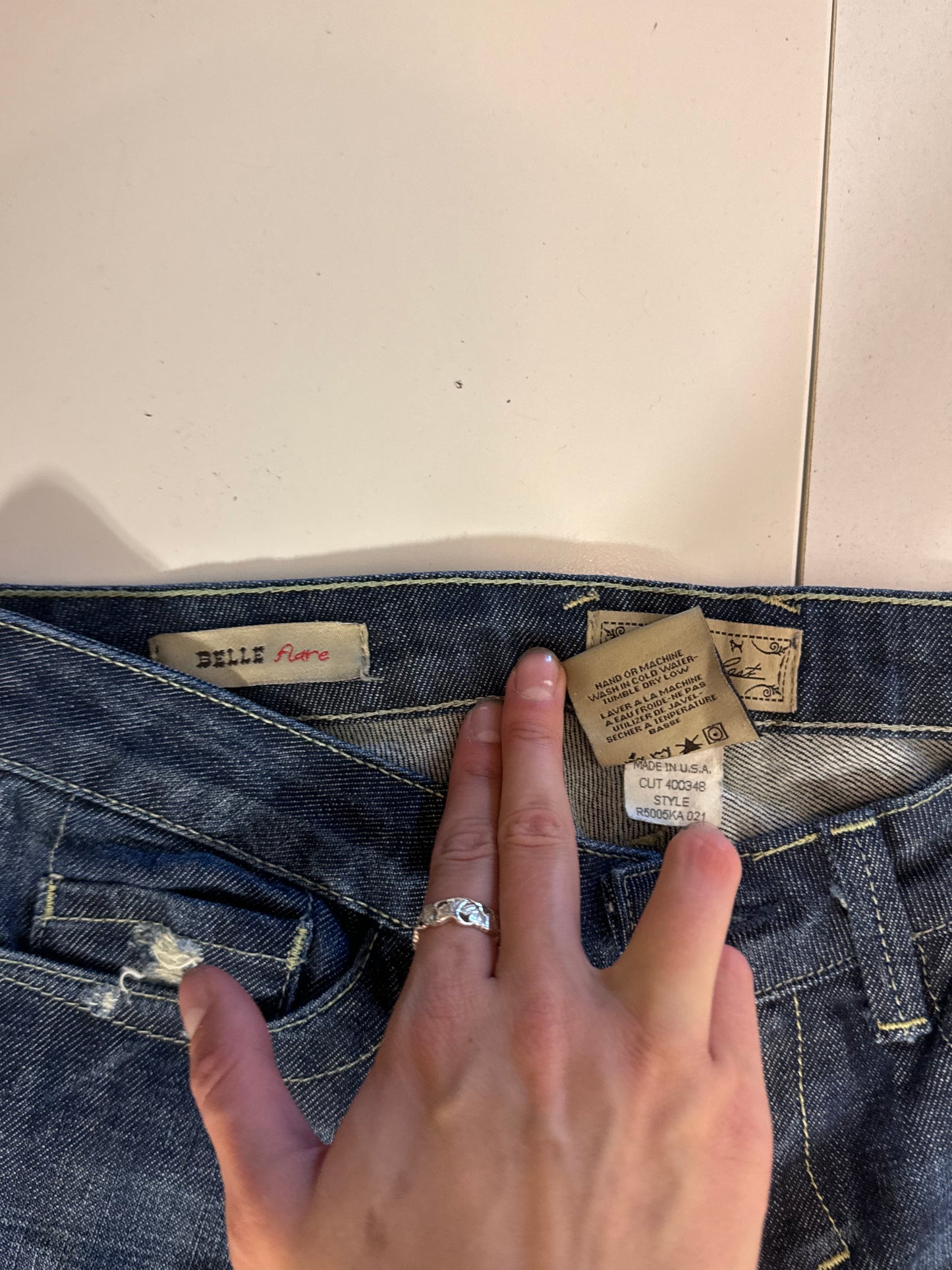 Lågmidjade jeans stl: XS