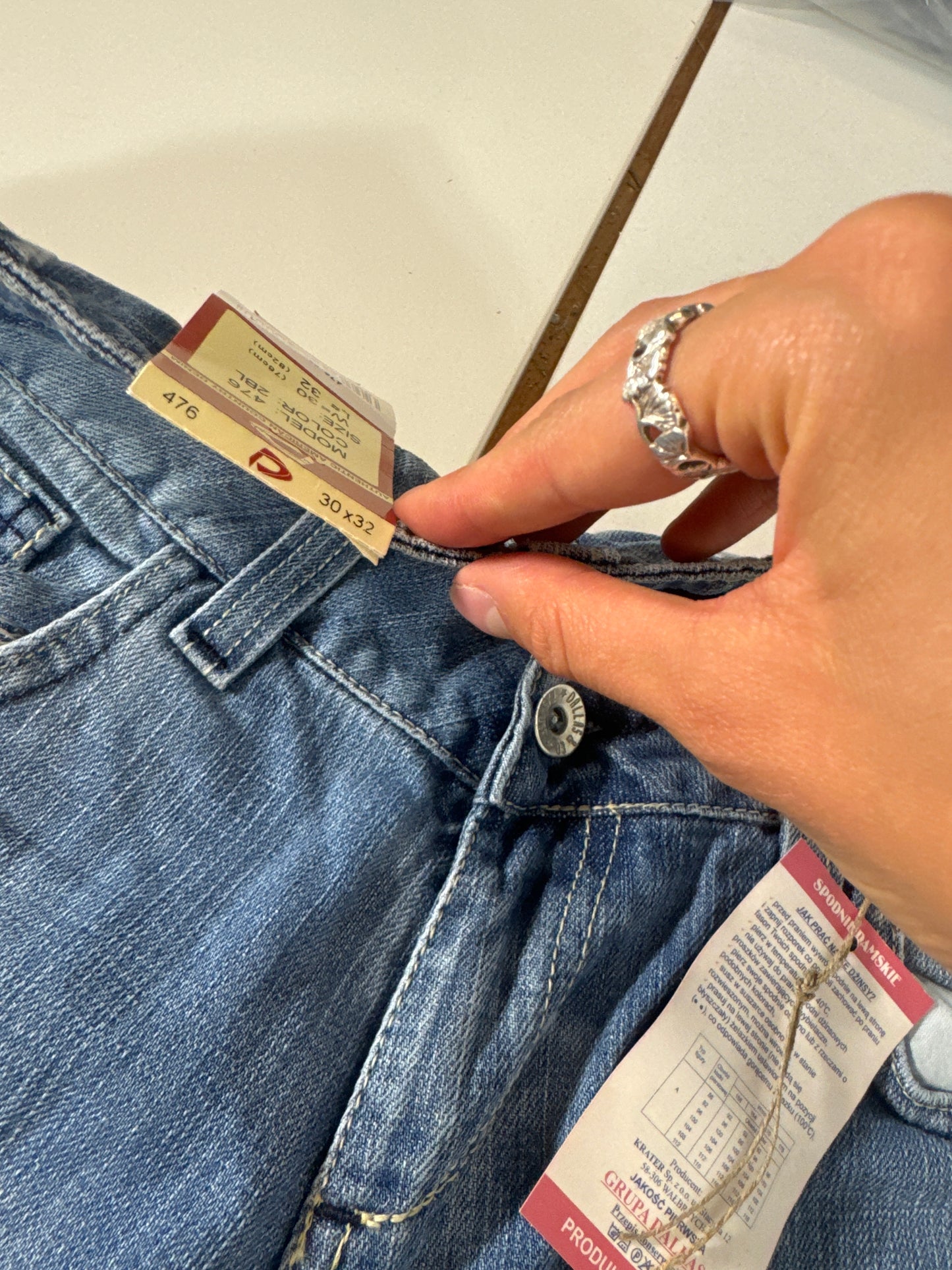 Lågmidjade jeans stl: S (W30/L32)