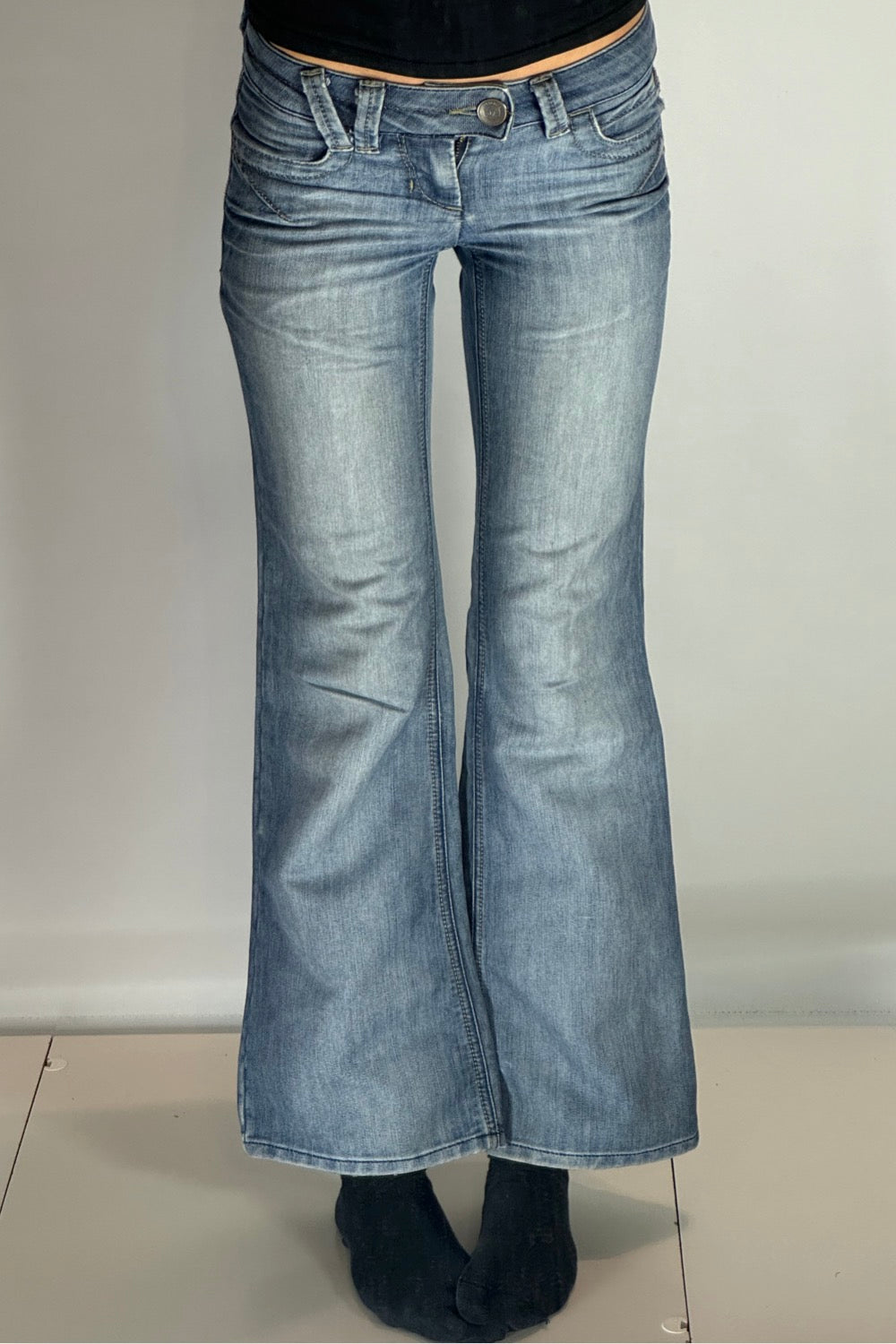 Lågmidjade jeans stl: XS