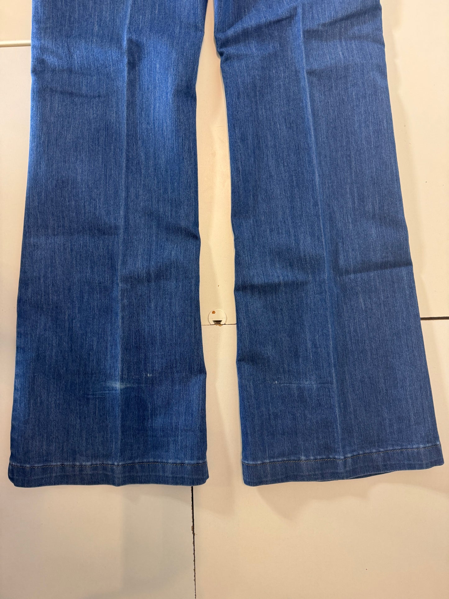 Lågmidjade jeans–stl: S