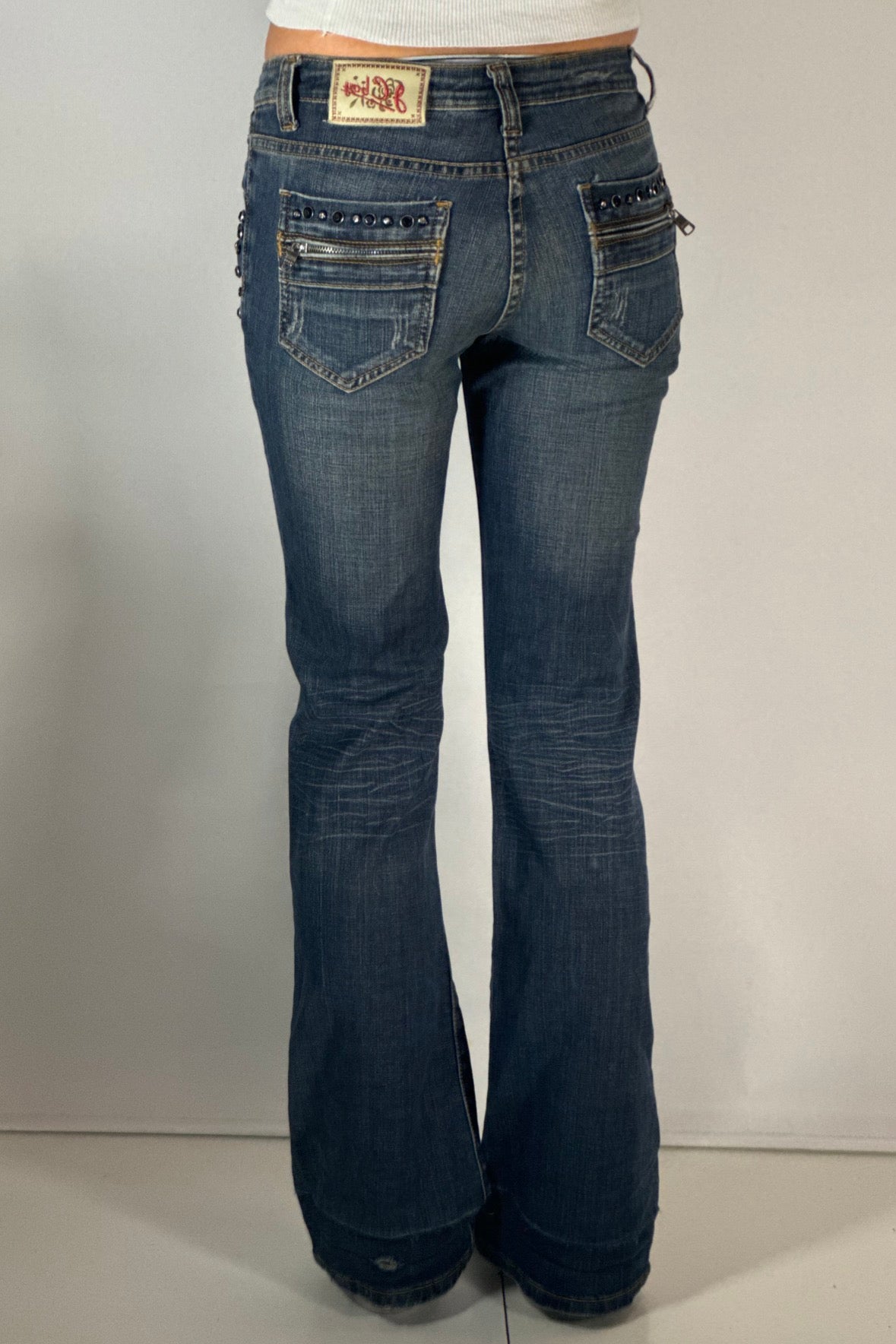 Lågmidjade jeans stl: XXS