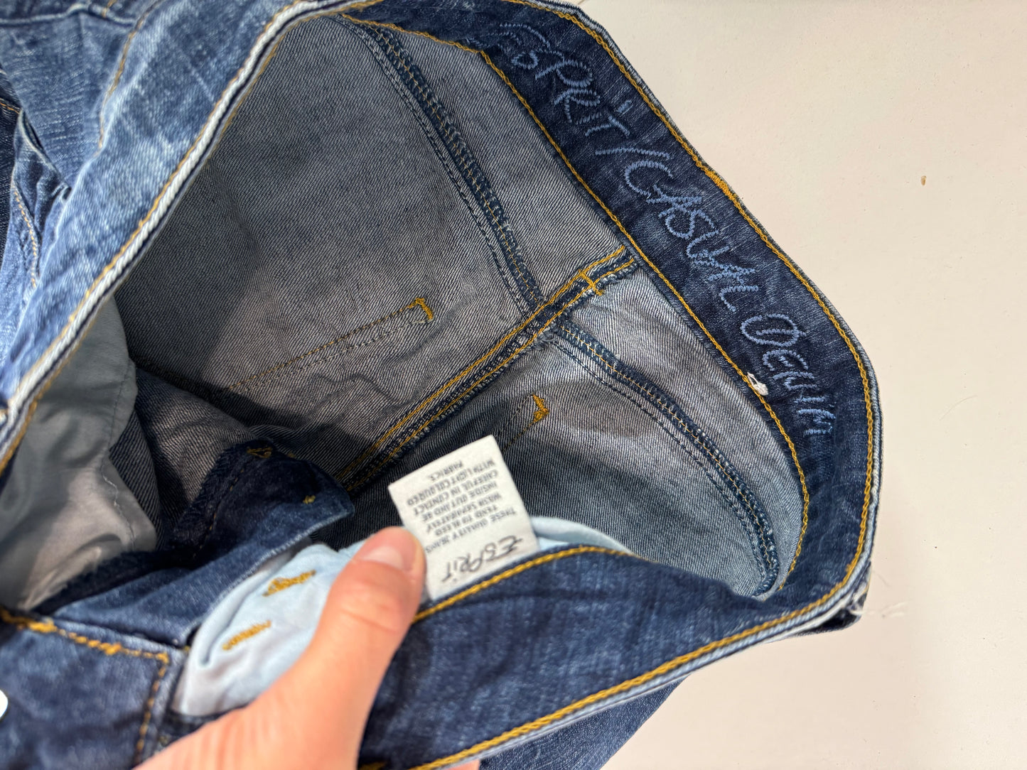 Lågmidjade jeans stl: S