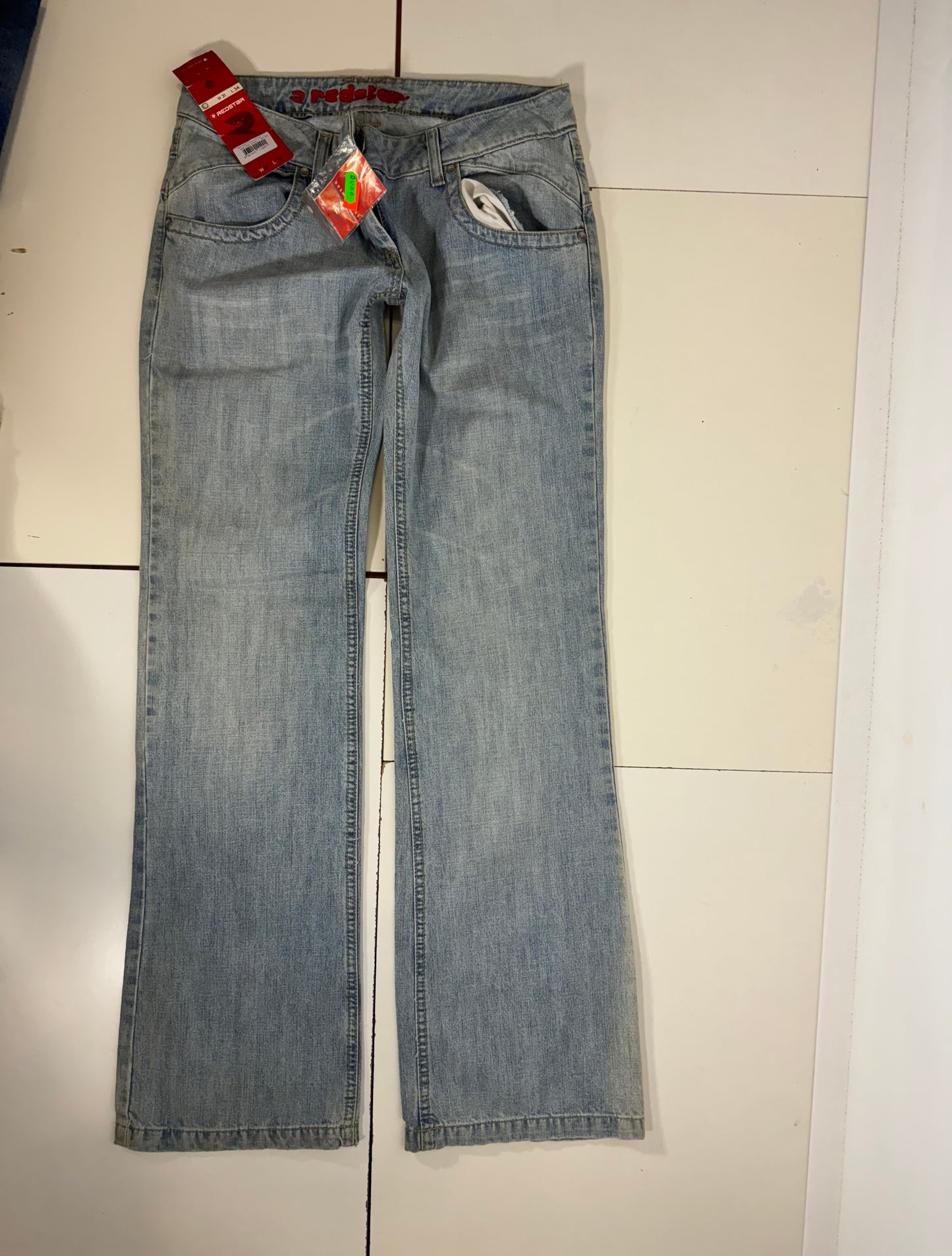 Lågmidjade jeans stl: S