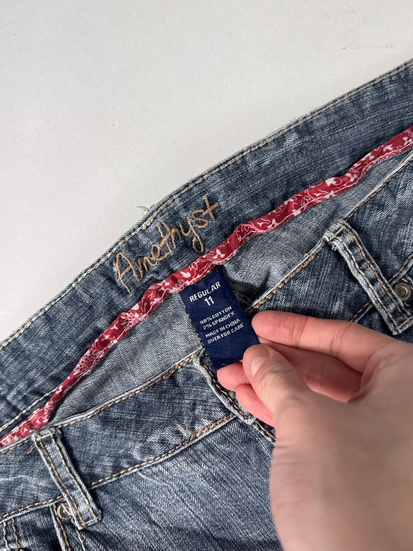 Lågmidjade jeans stl: M