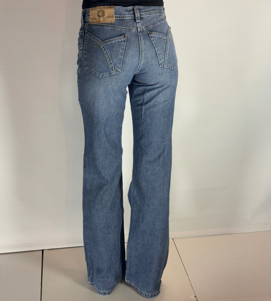 Utsvängda jeans–stl: XXS