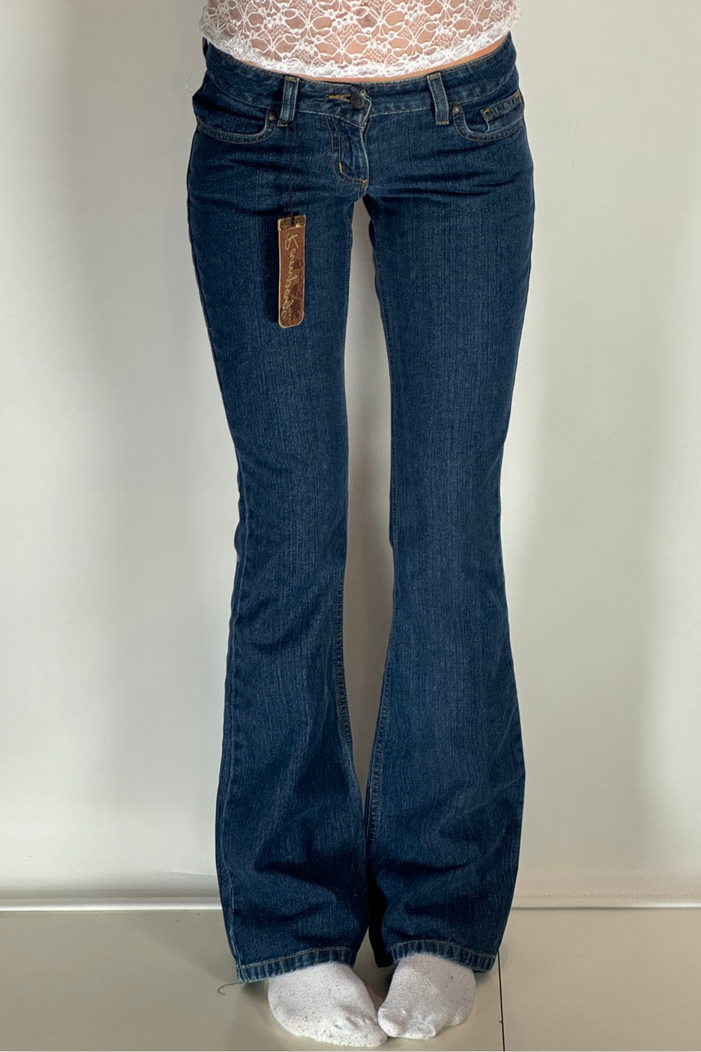 Lågmidjade jeans stl: XS