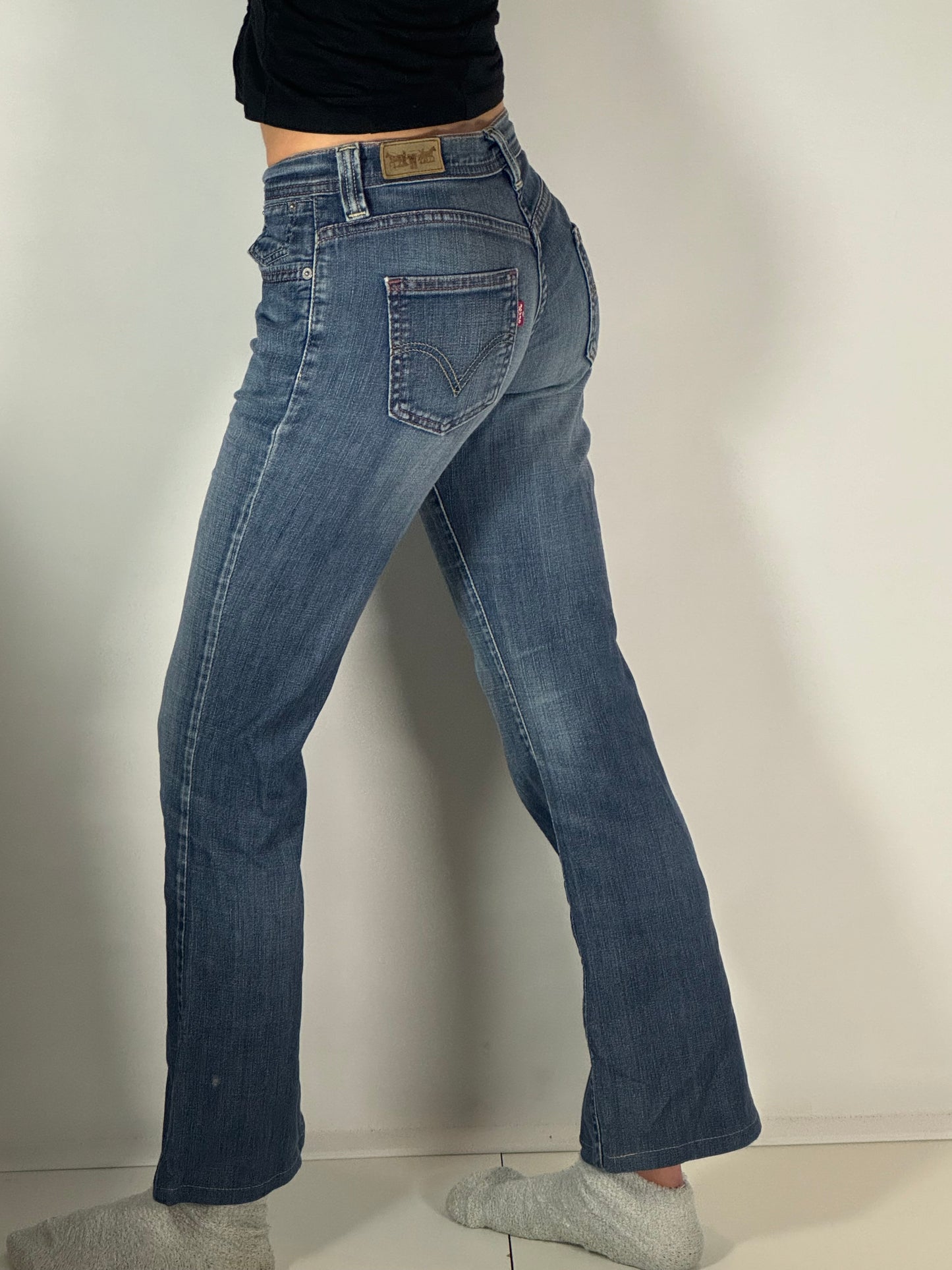Lågmidjade jeans stl: XS