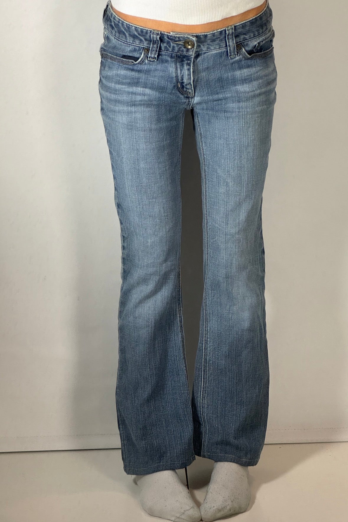 Lågmidjade jeans stl: S