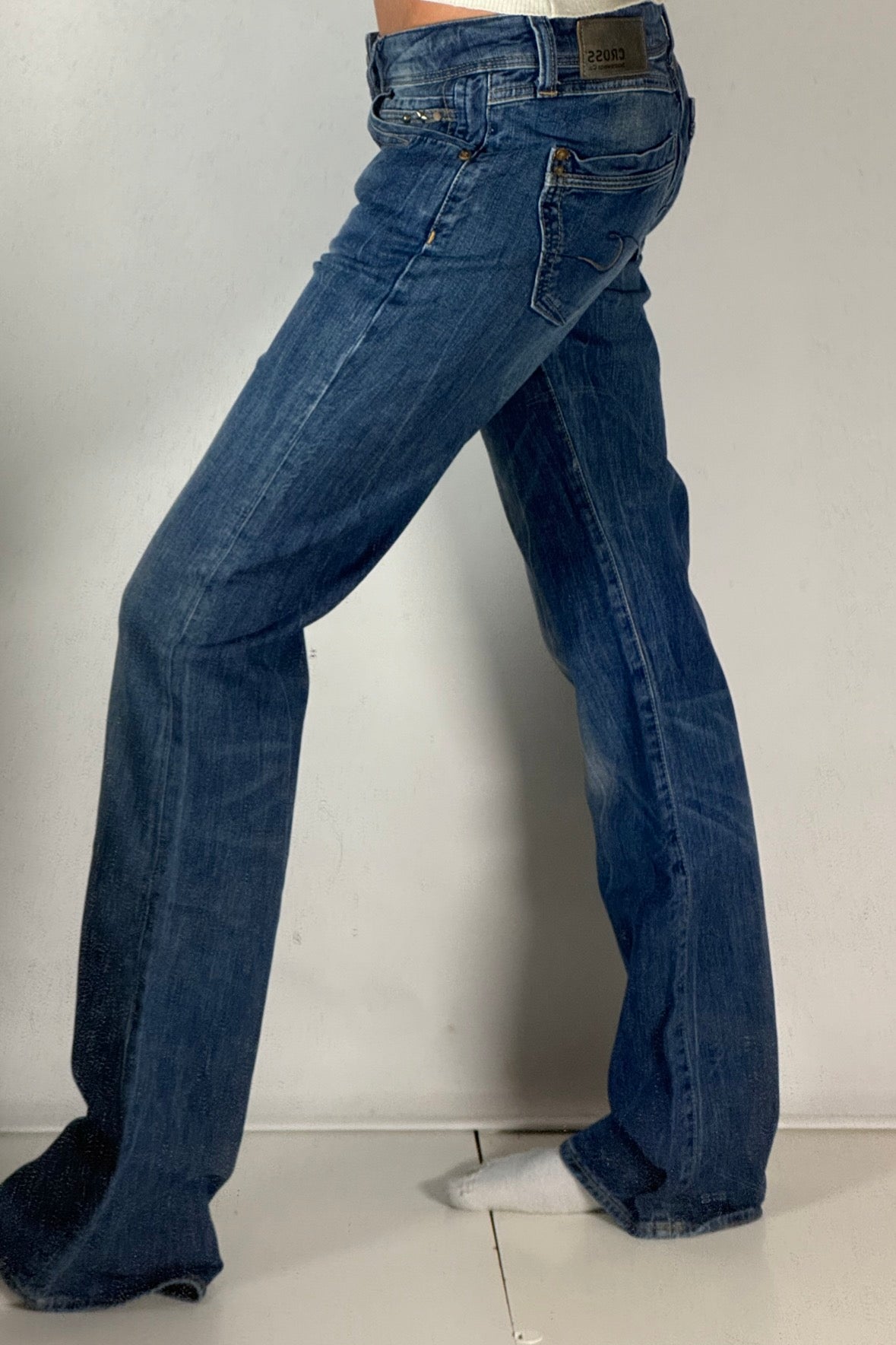 Lågmidjade jeans stl: S