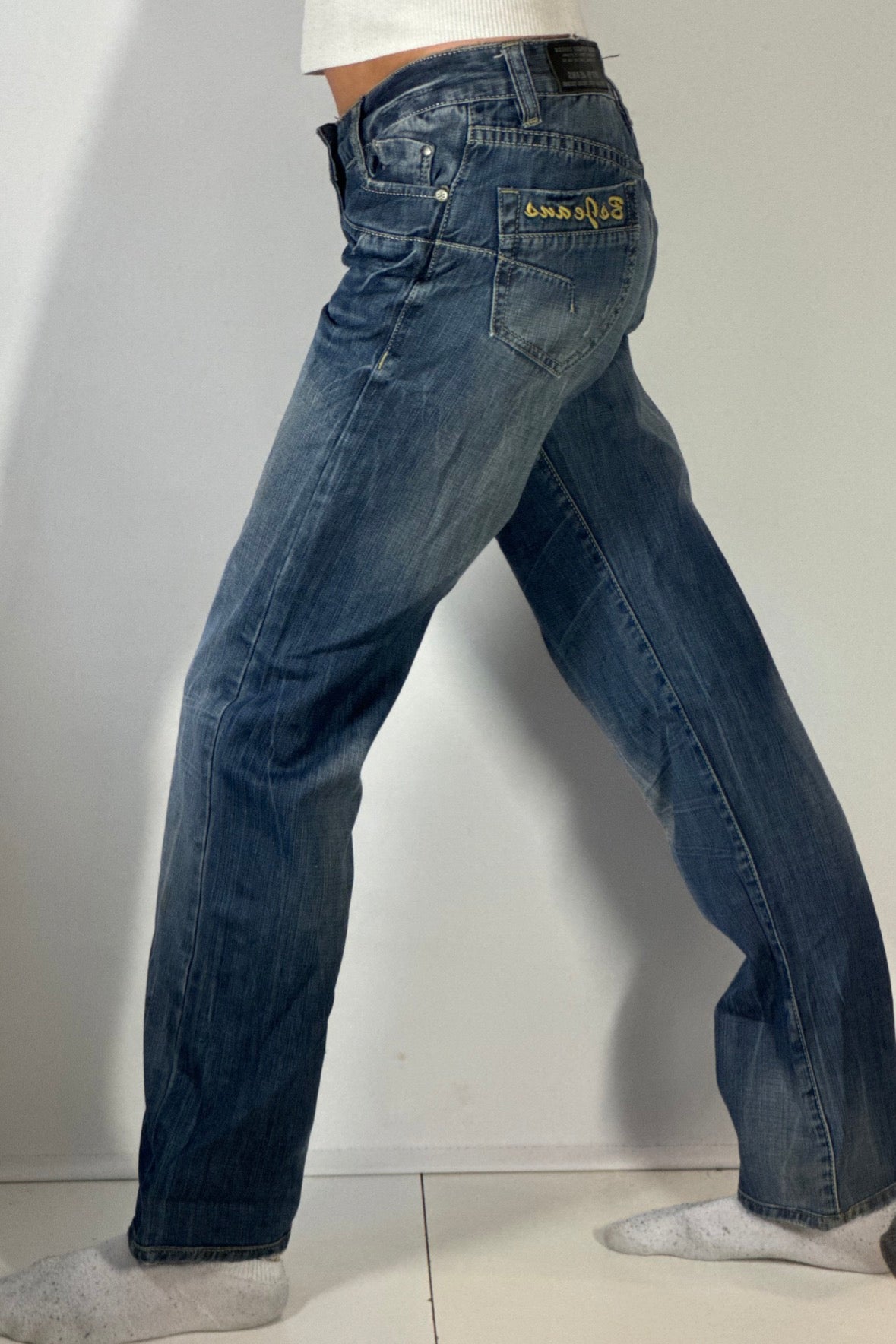 Lågmidjade jeans stl: XS