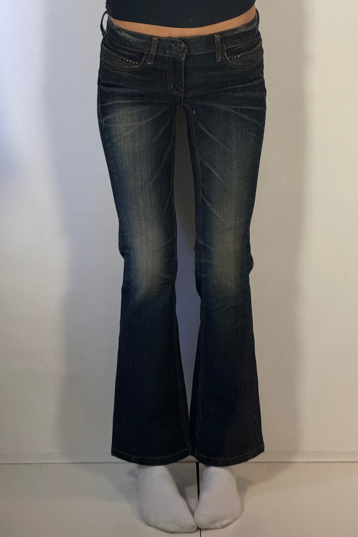 Lågmidjade jeans stl: XS