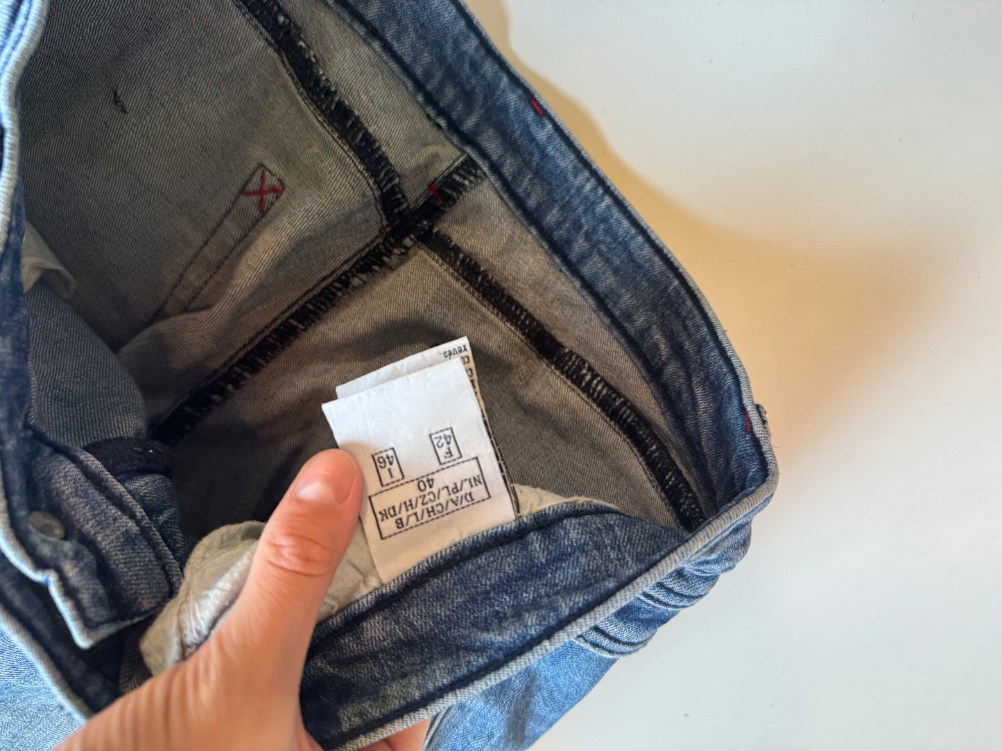 Lågmidjade jeans stl: M/L