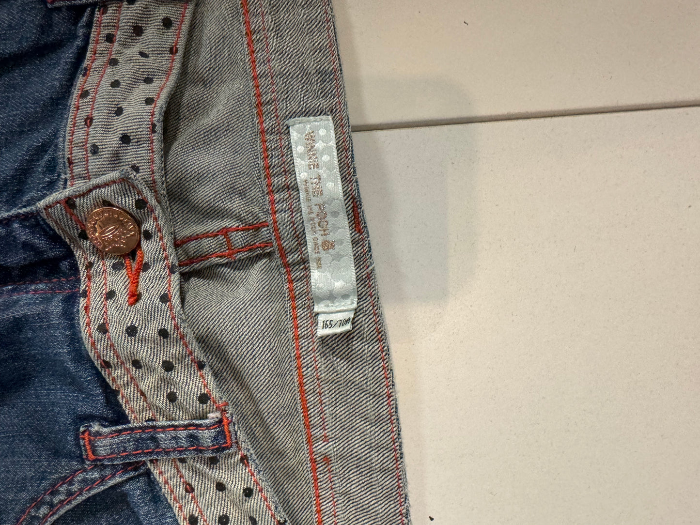 Lågmidjade jeans stl: S